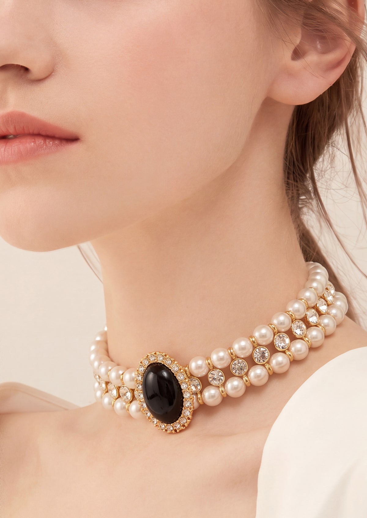 Yoruba Pearl Necklace