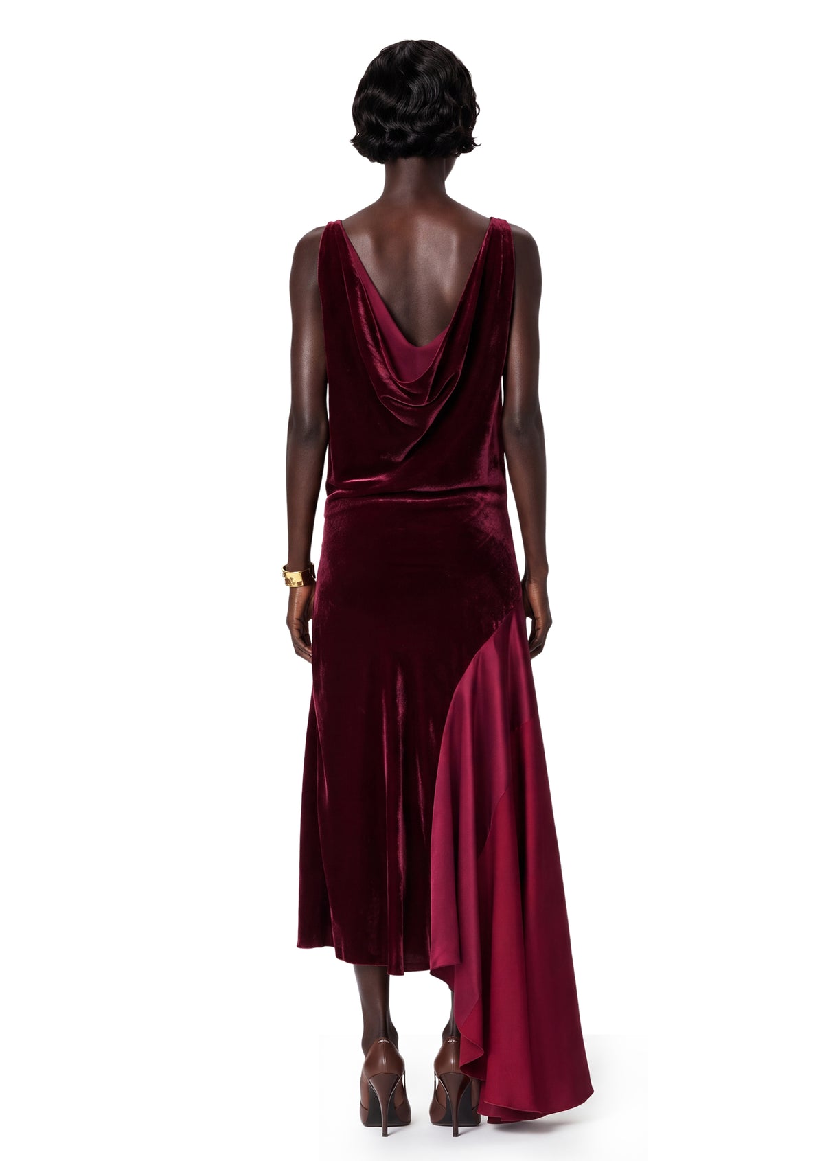 Yoko Velvet Midi Dress