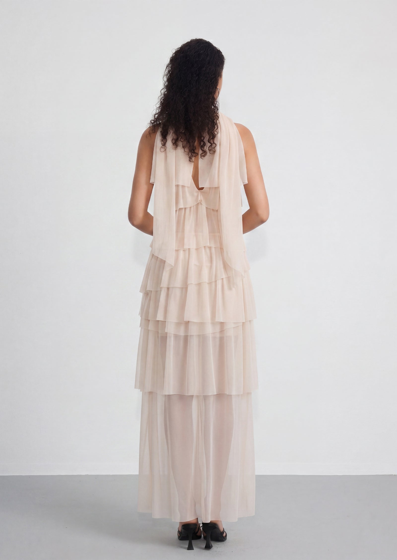 Jussi Floral Ruffled Maxi Dress