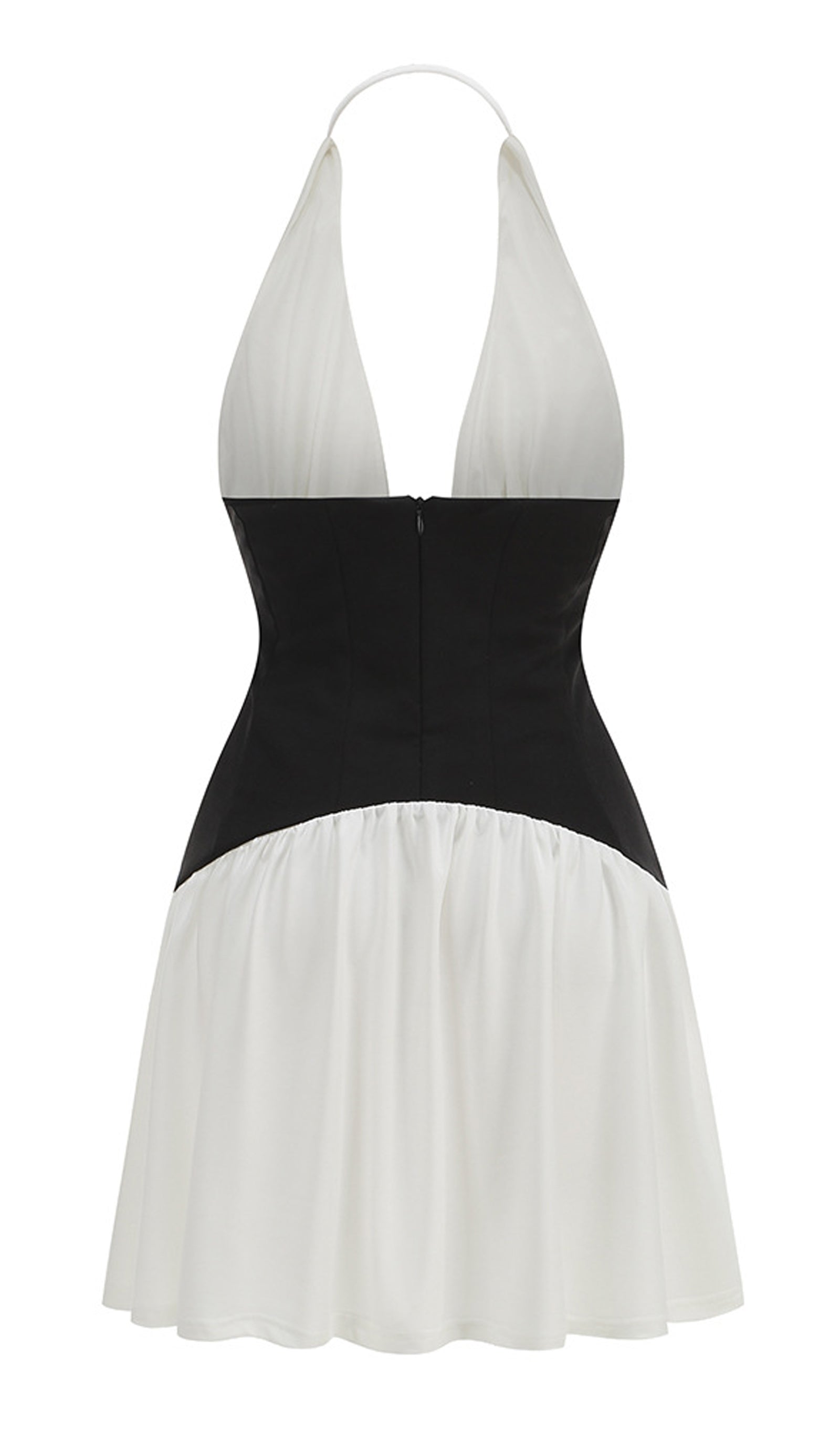 Contrast Corset Mini Dress