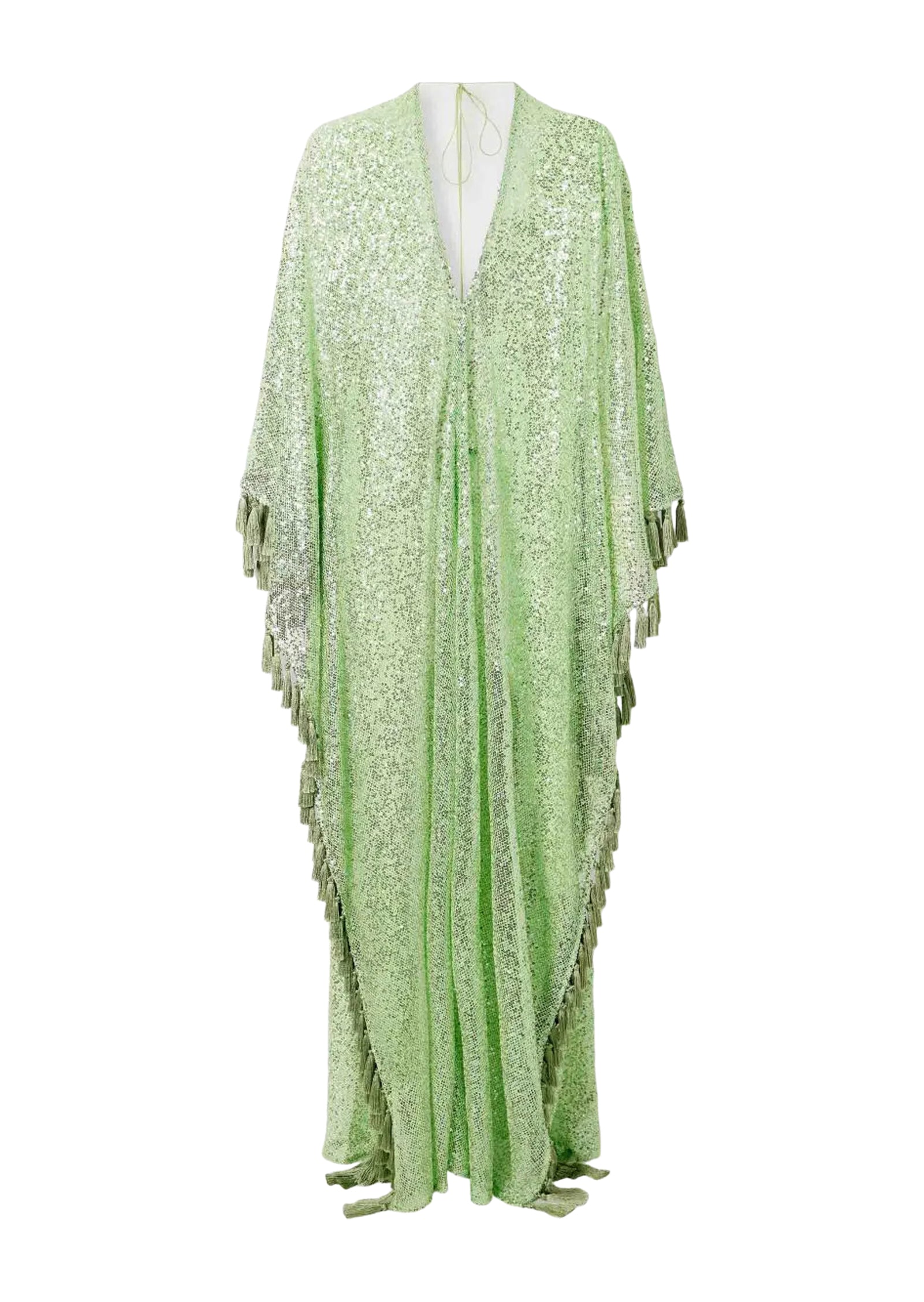 Midikleid in A-Linie mit Blumenmuster und Laternenärmeln