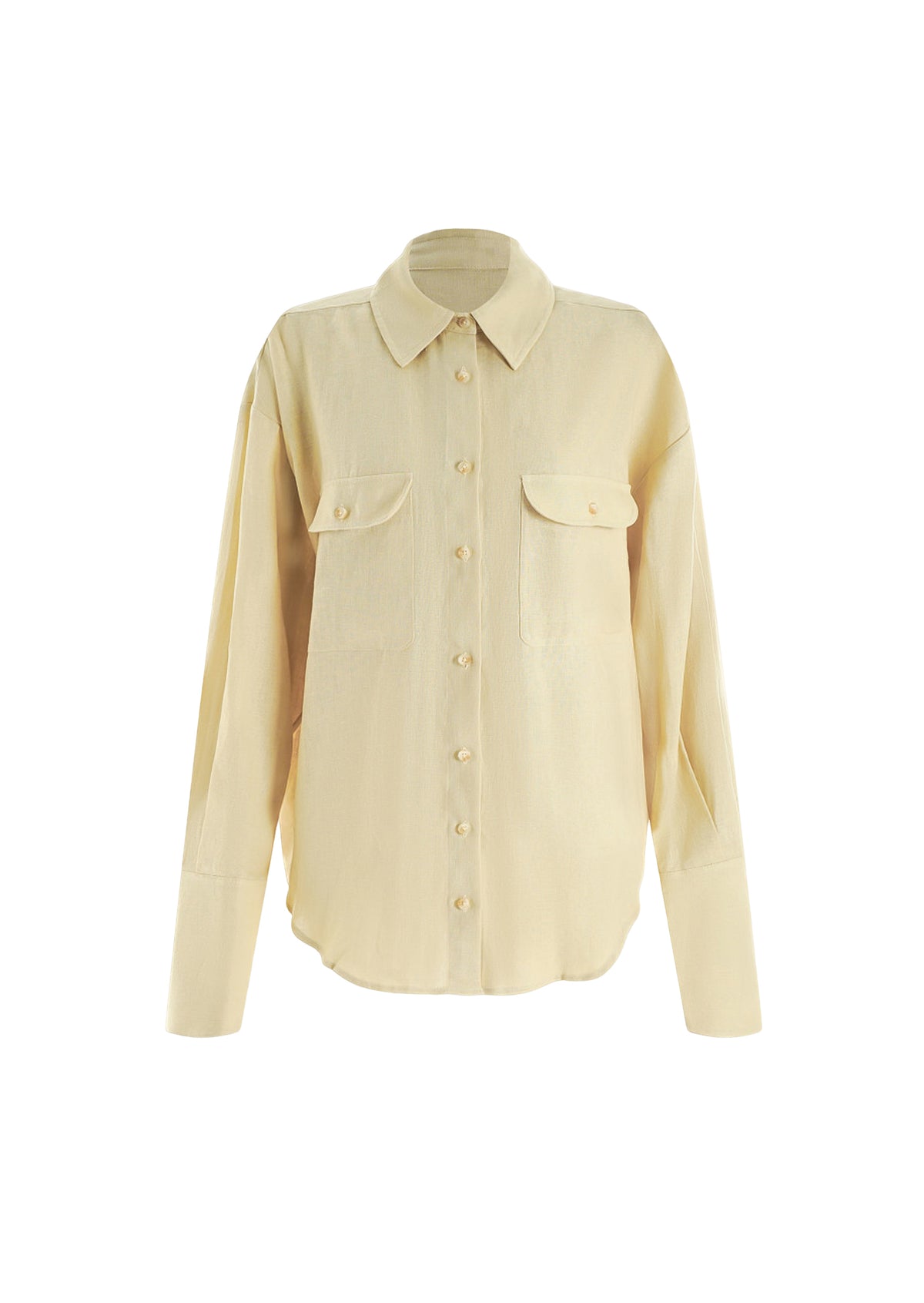 Aalam Long Sleeve Top & Shorts Set In Yellow