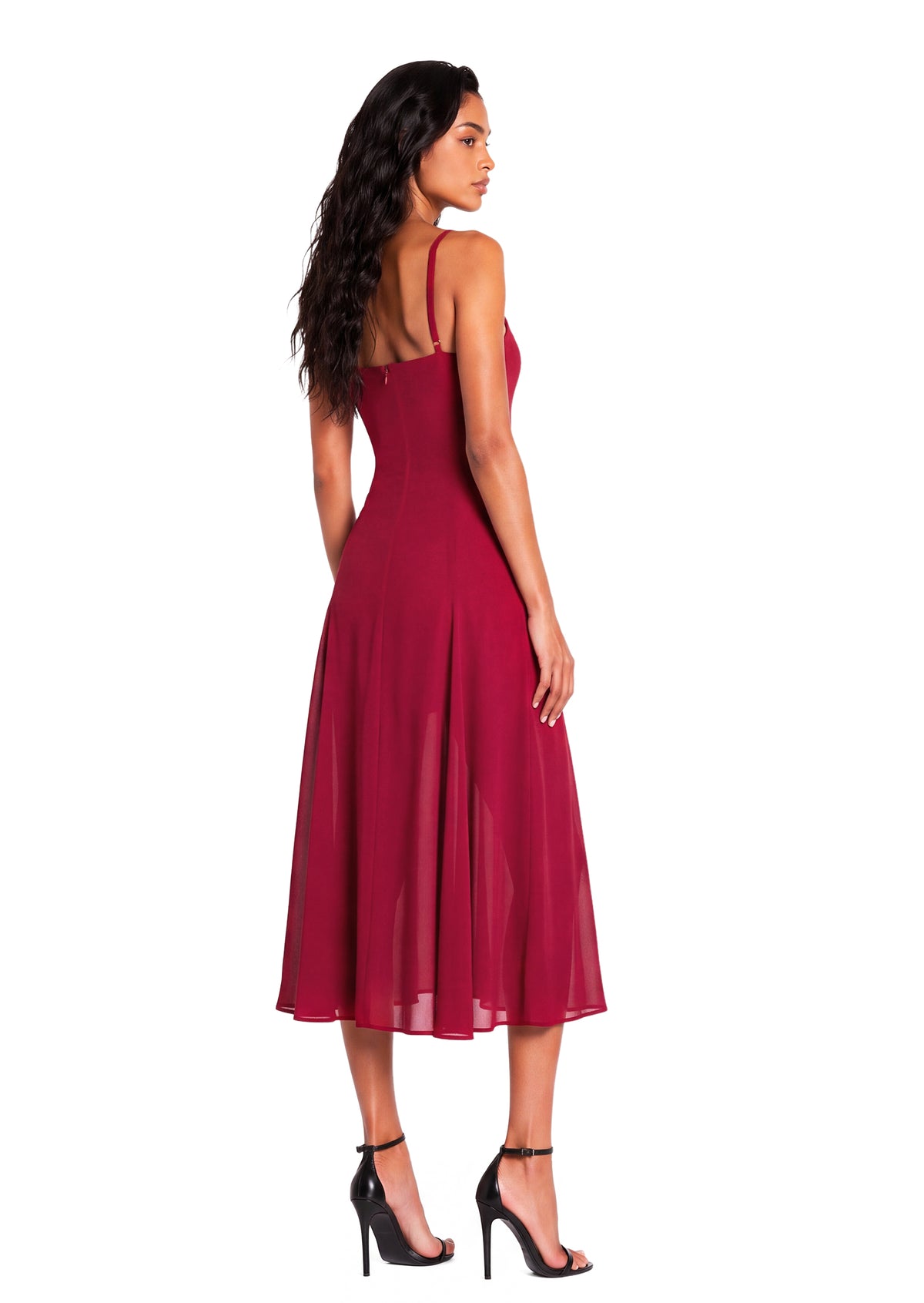 Baara Sleeveless Midi Dress