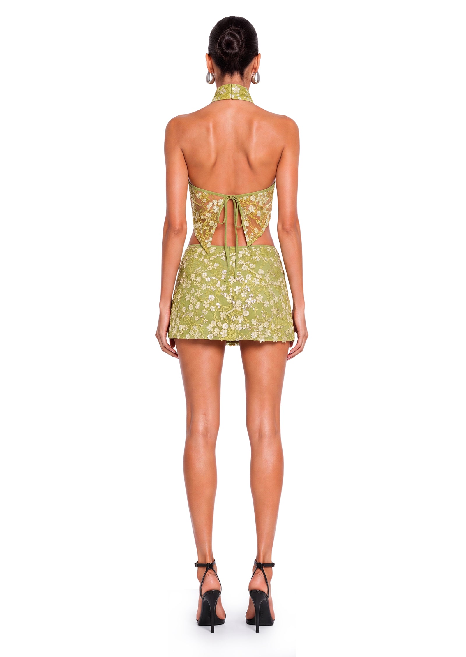 Dagwood Sleeveless Top And Short Skirt Set