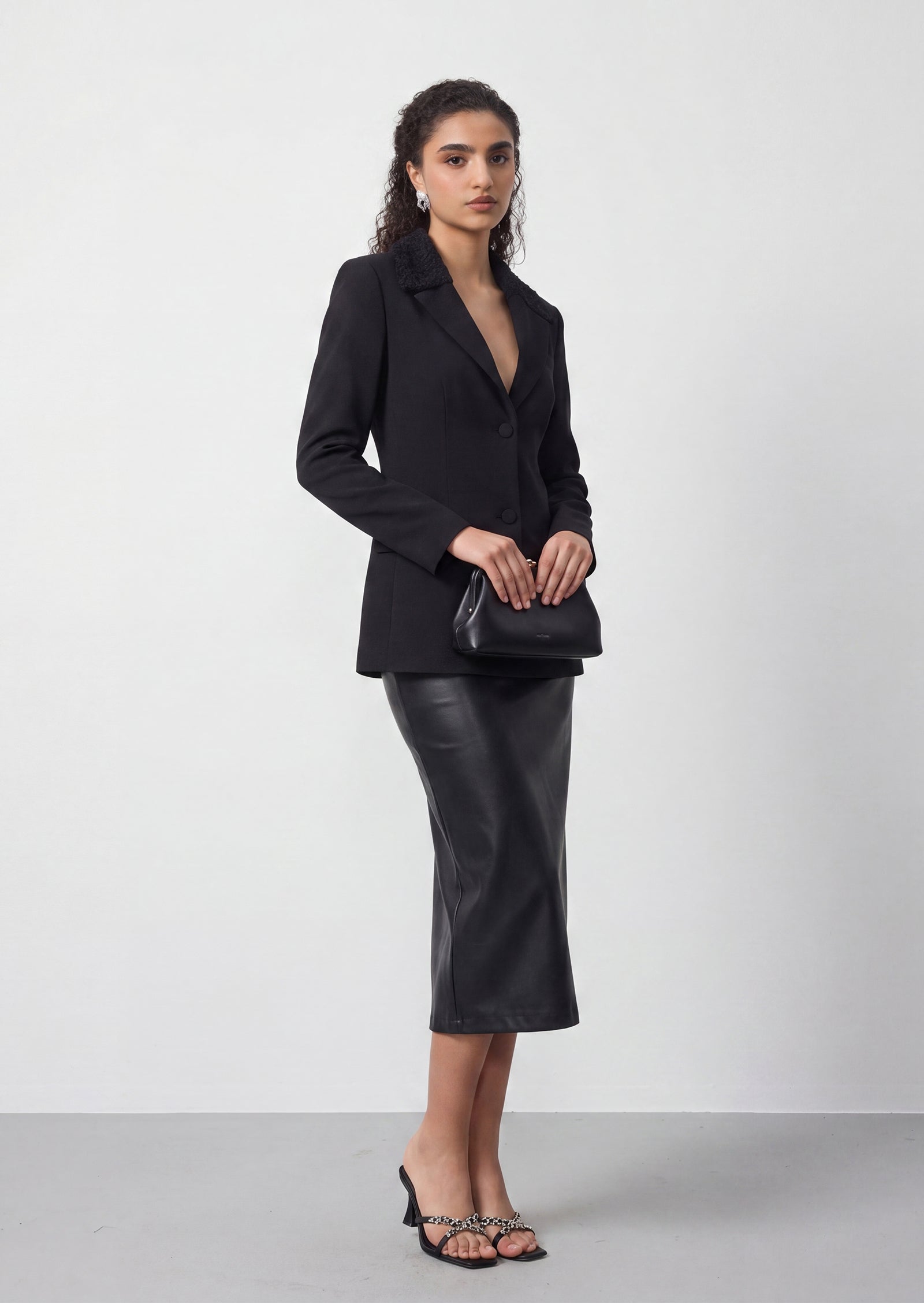 Joie Embroidered Relaxed Blazer