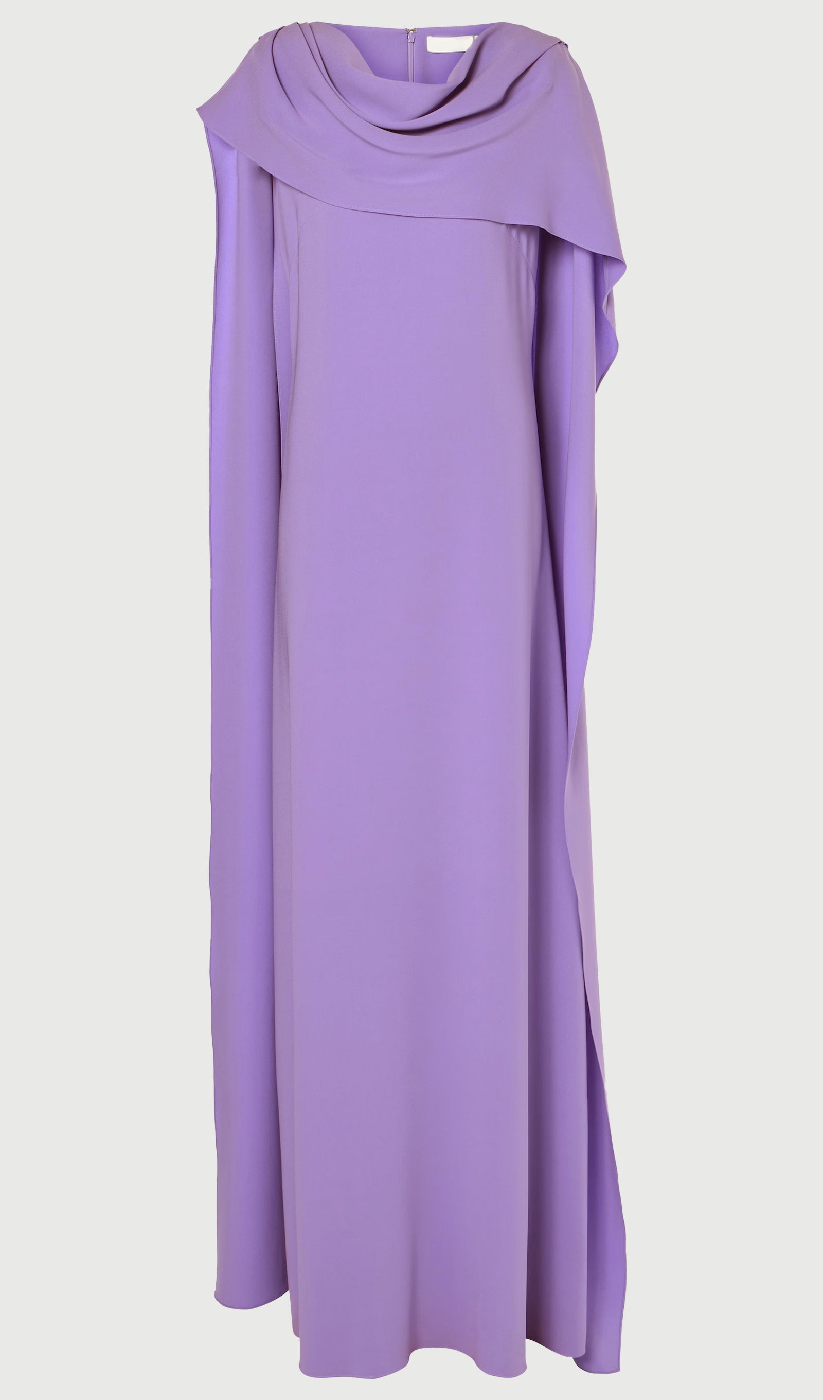 Midikleid in A-Linie mit Blumenmuster und Laternenärmeln