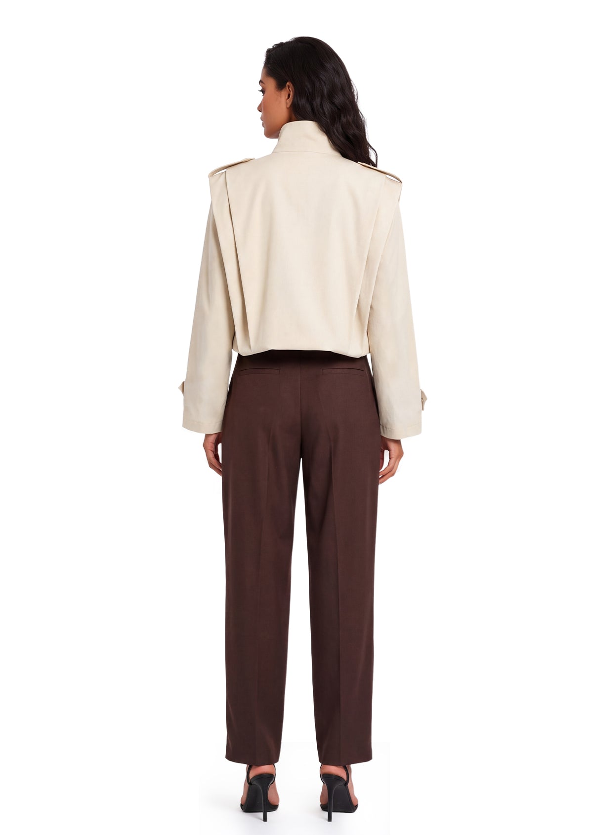 Yetta Detachable Sleeve Jacket