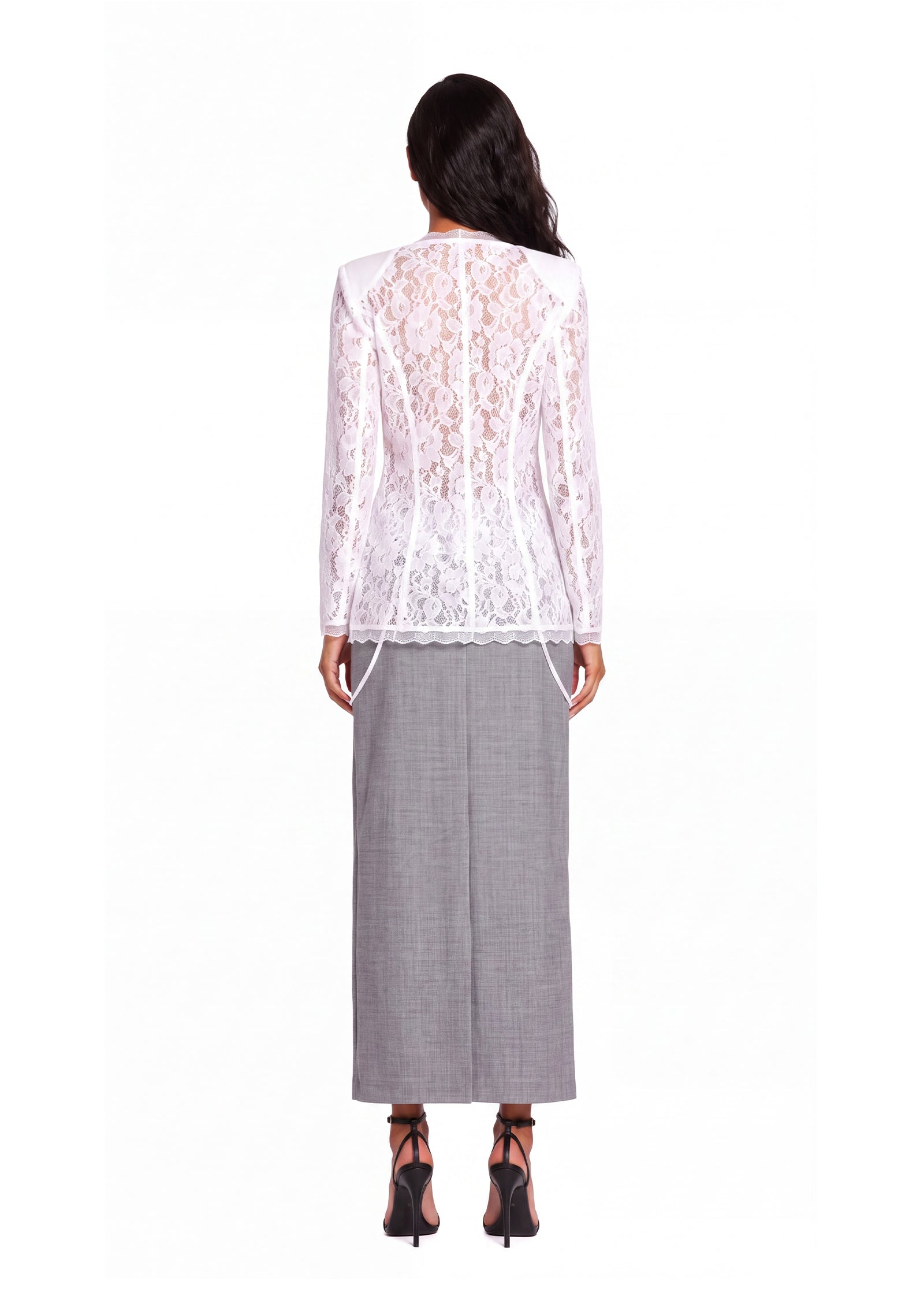 Raanan Lace Long Sleeved Jacket
