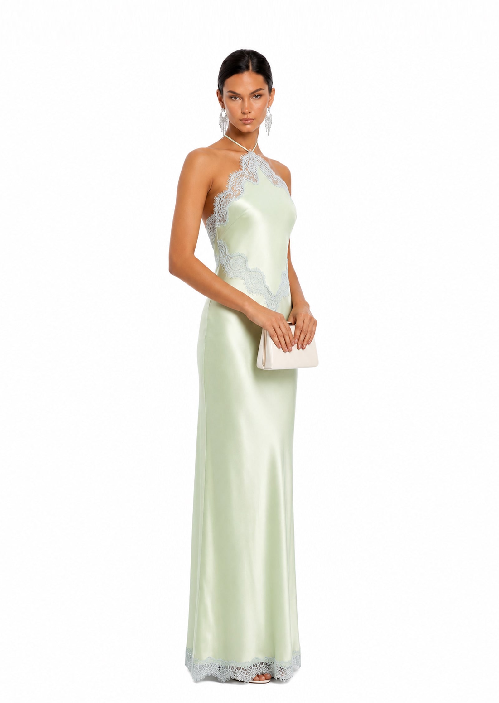 Eigra Halter-Neck Maxi Dress