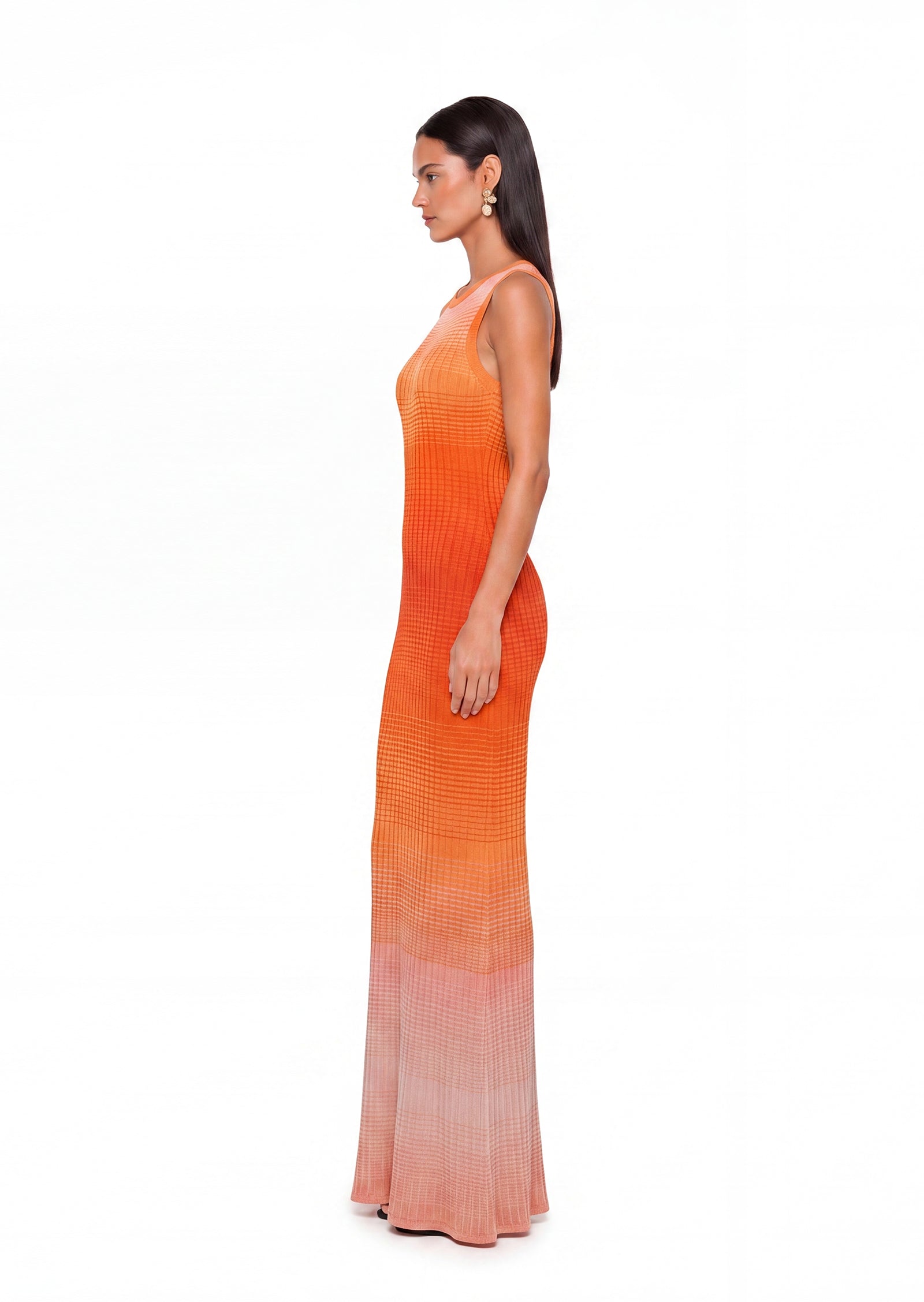 Faith Tie-Dye Knit Maxi Dress