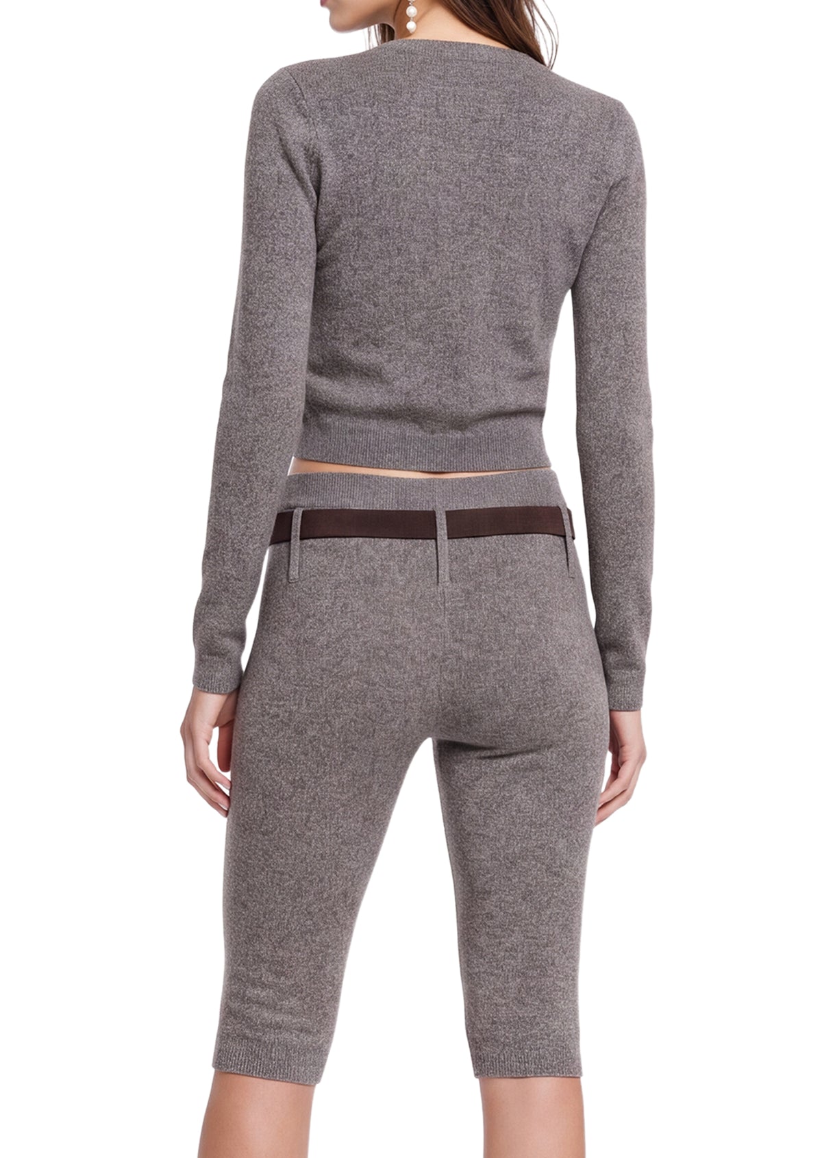Bakarne Knit  Pants In Grey