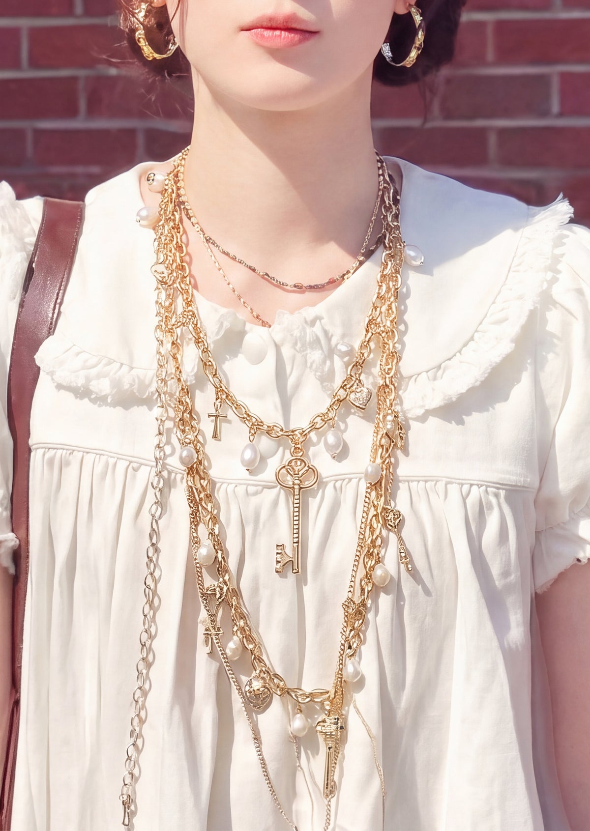Zarriah Pearl Necklace