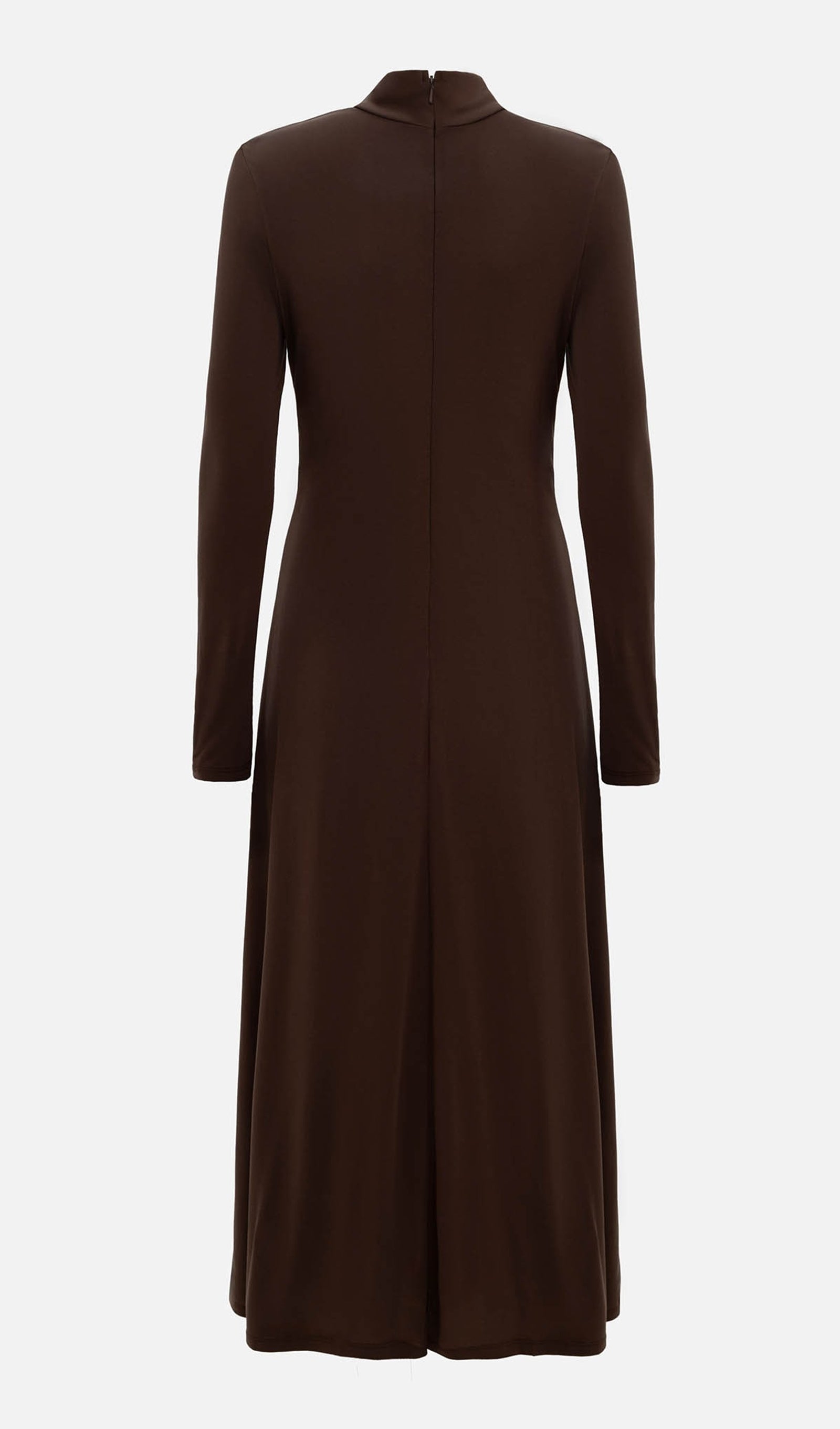 Jersey Metallic Decor Maxi Dress