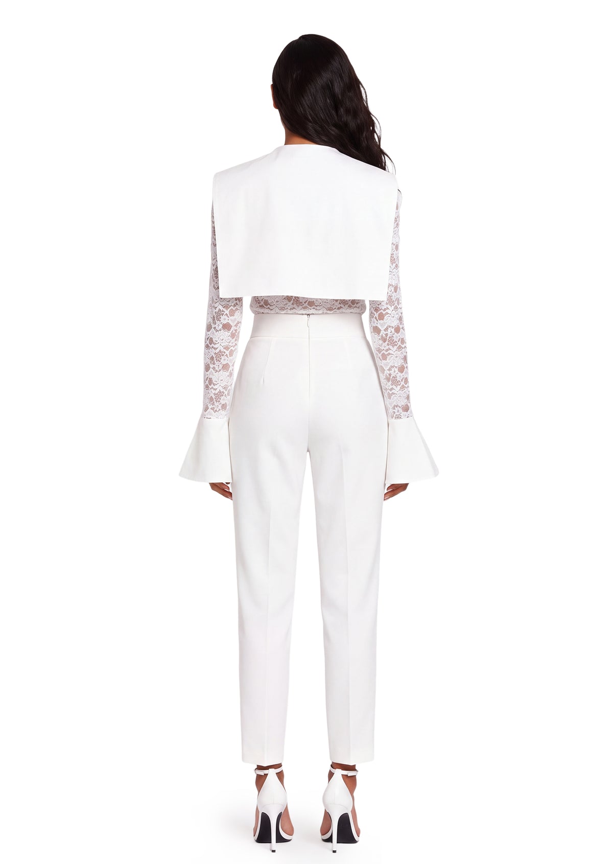 Aaliyah Bell Sleeve Lace Top