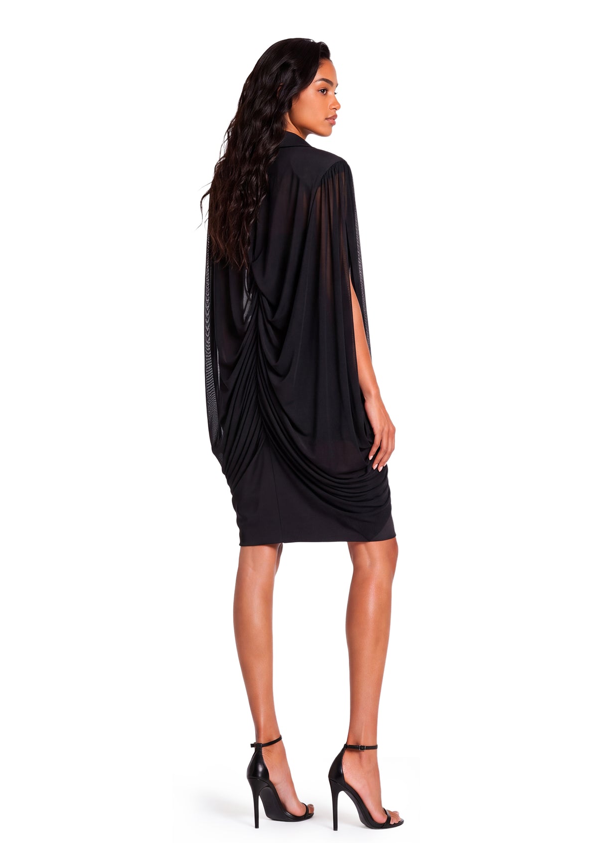 Yannis Pleated Midi Blazer Dress