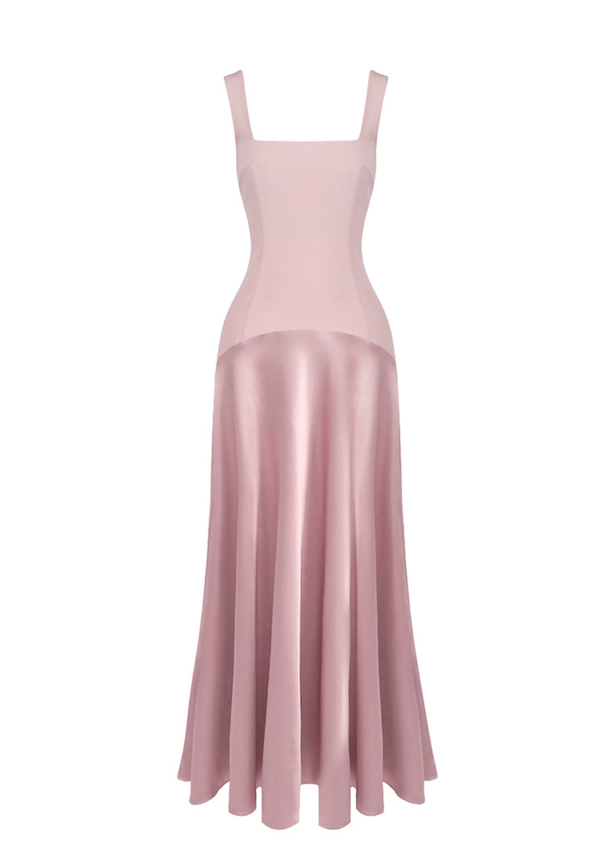 Midikleid in A-Linie mit Blumenmuster und Laternenärmeln