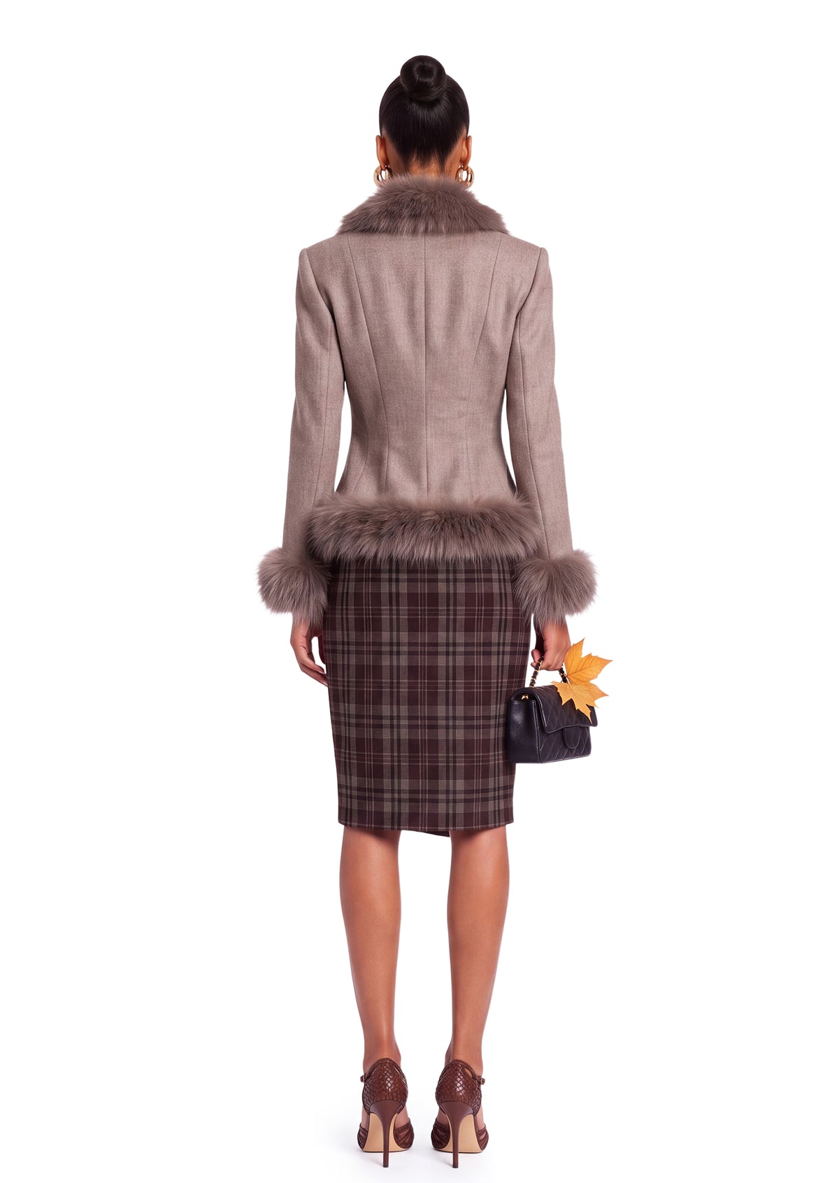 Aarav Long Sleeved Cropped Jacket