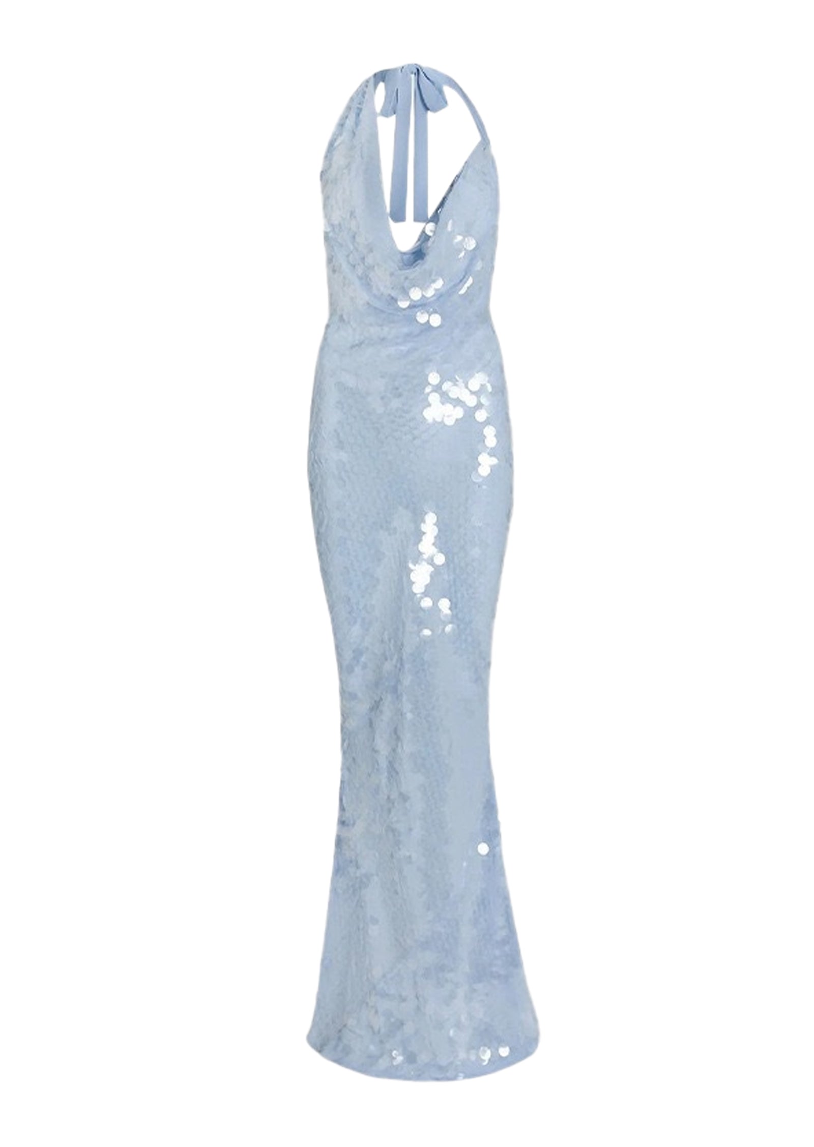 Midikleid in A-Linie mit Blumenmuster und Laternenärmeln