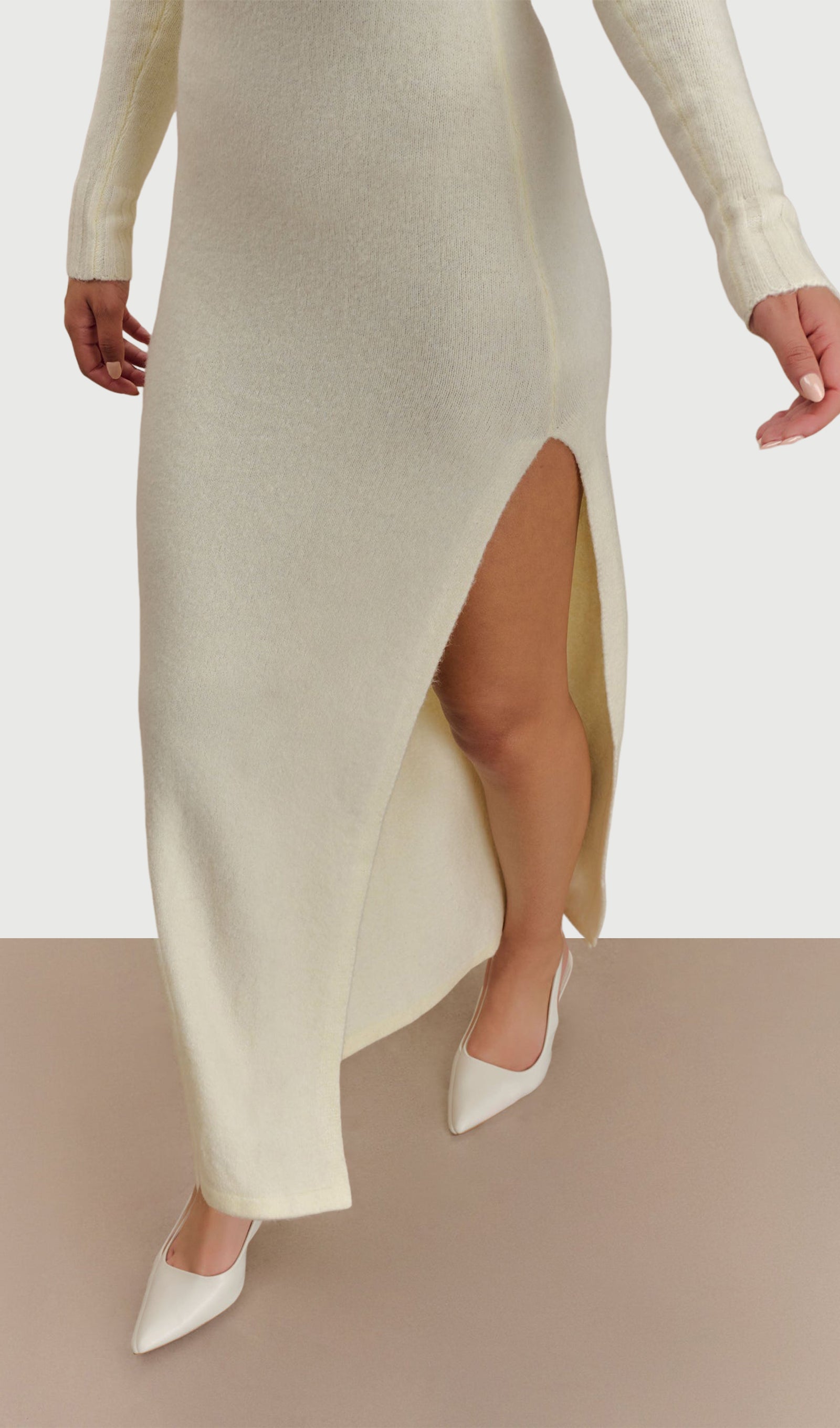 Reversible Knit Maxi Dress