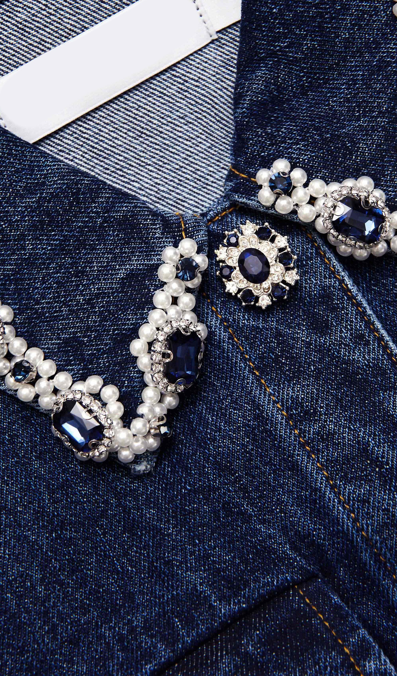 Denim Sleeveless Mini Dress