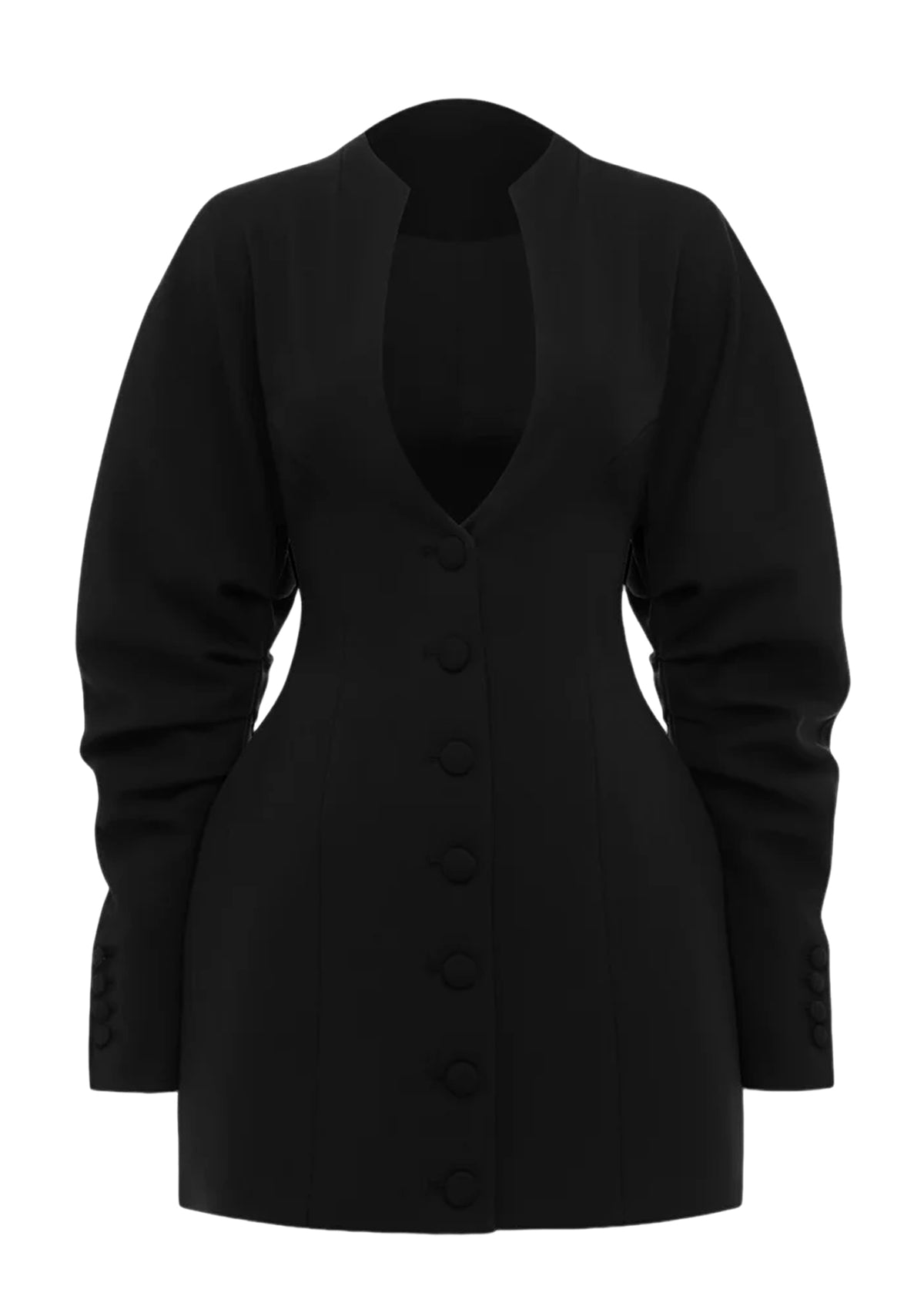 Easter Long Sleeve Blazer Mini Dress