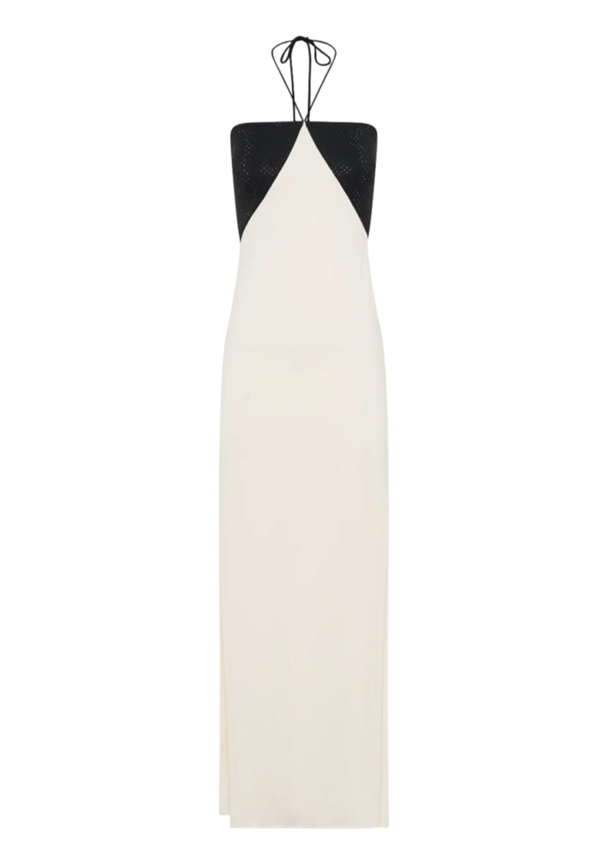 Cassius Halter Neck Strapless Maxi Dress