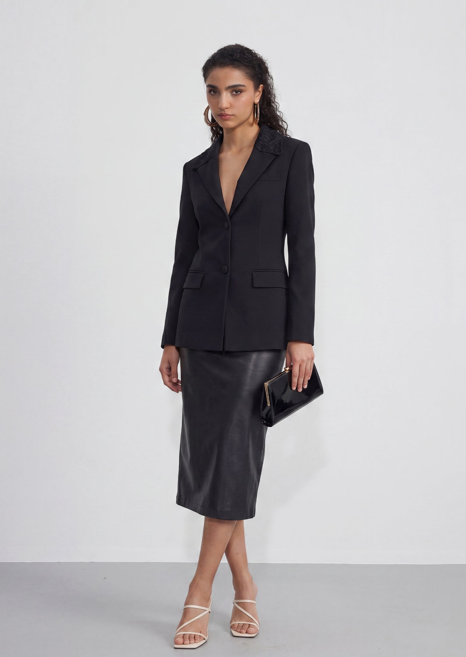 Joie Embroidered Relaxed Blazer