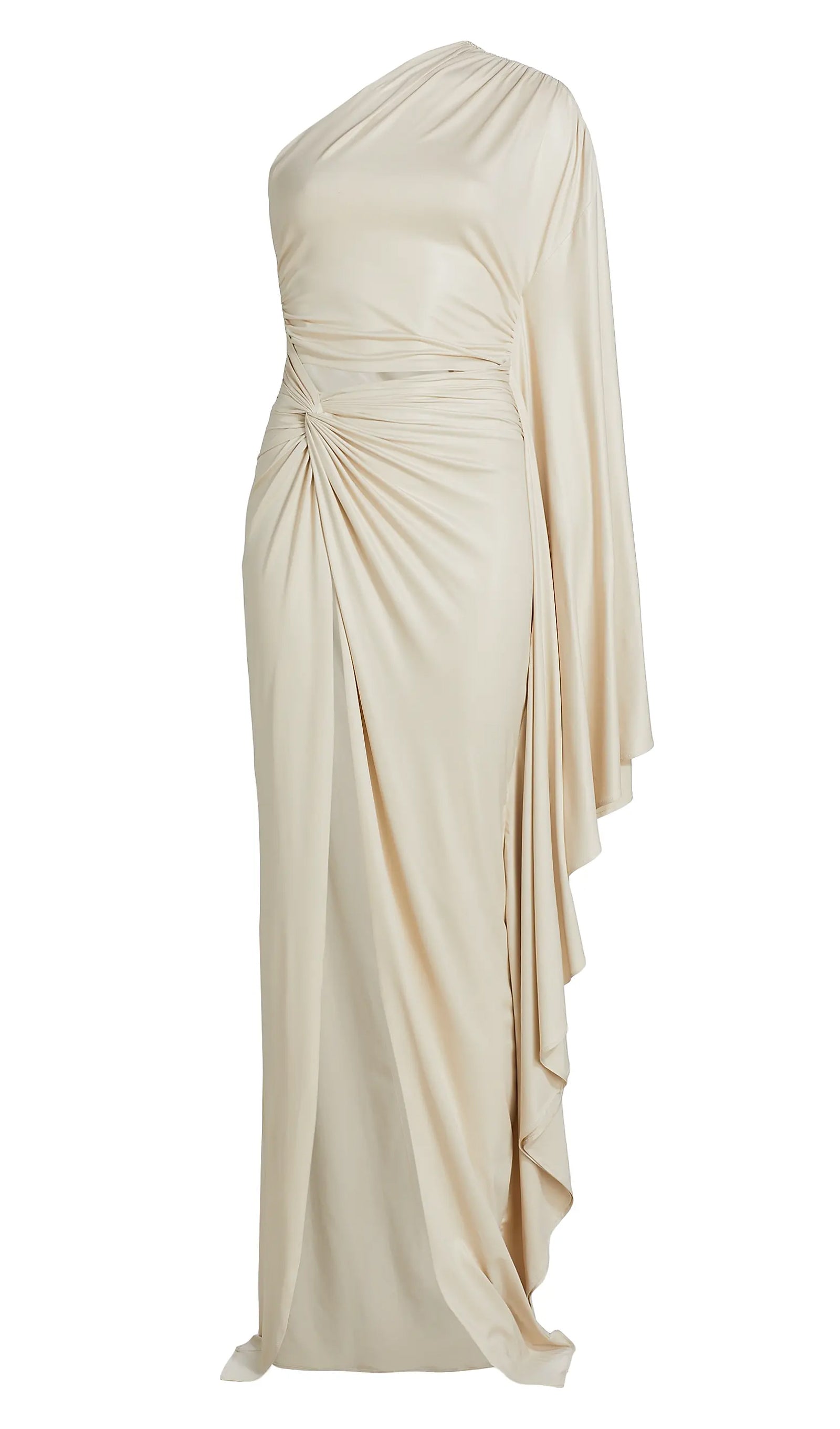Midikleid in A-Linie mit Blumenmuster und Laternenärmeln
