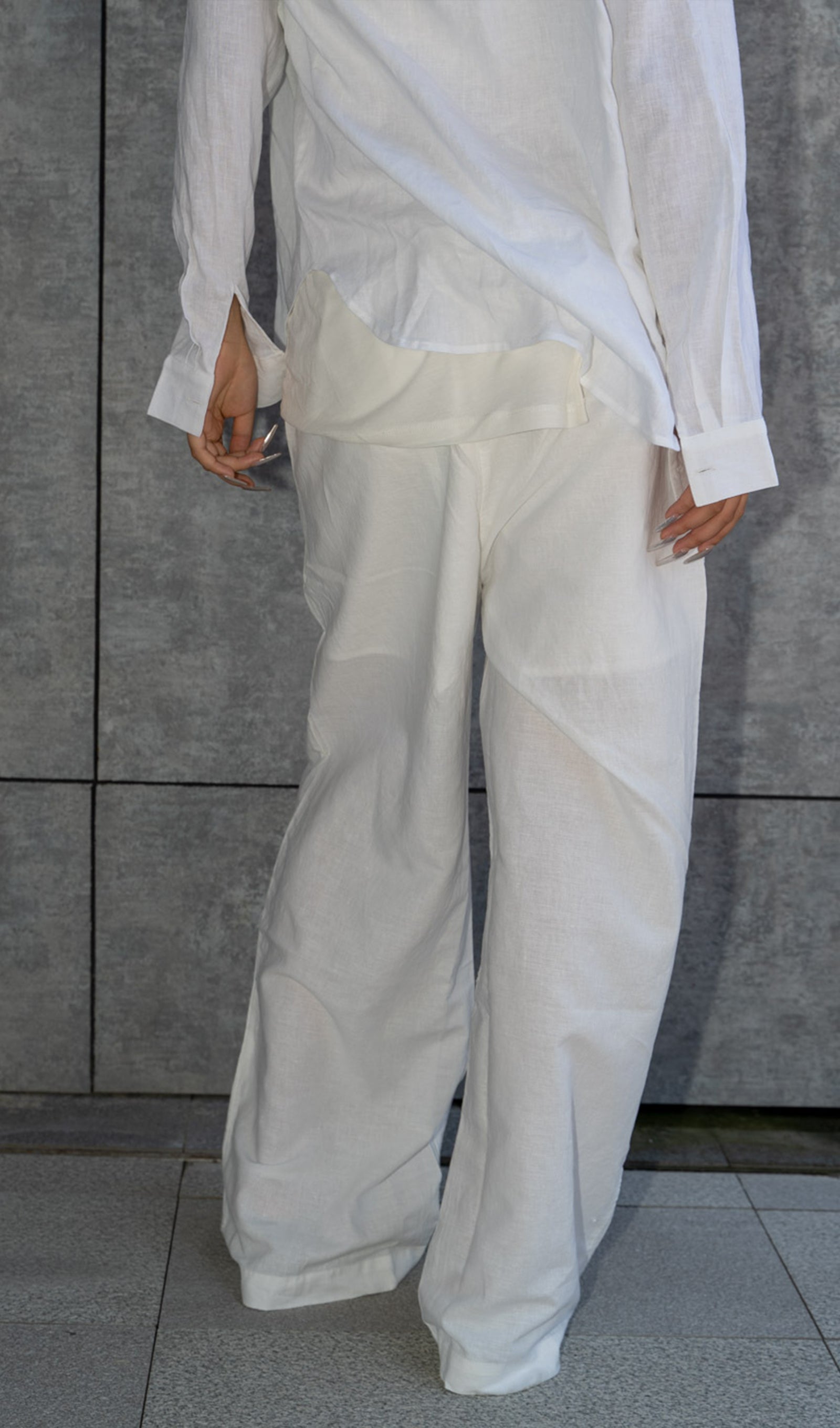 2-teiliges Outfit-Set aus Hawaiihemd und Hose