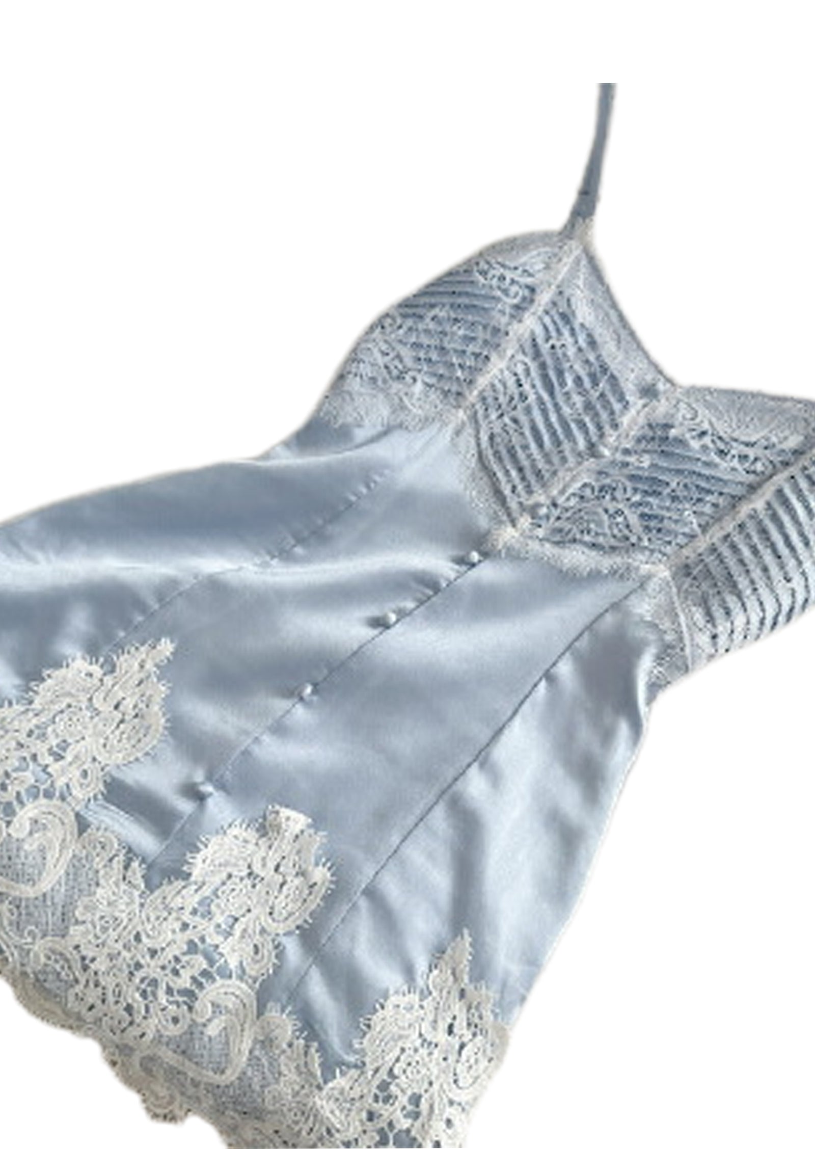 Midikleid in A-Linie mit Blumenmuster und Laternenärmeln