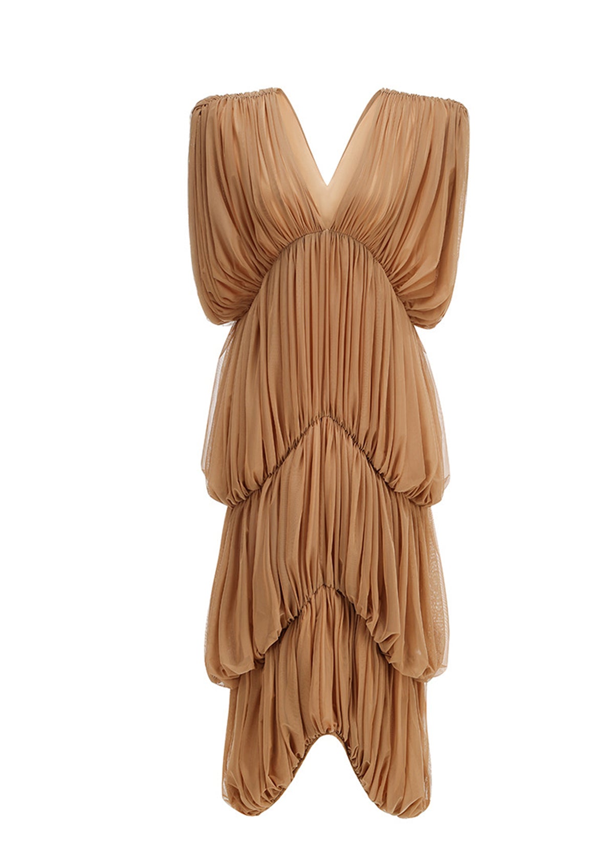 Iantha Collar Detail Midi Dress