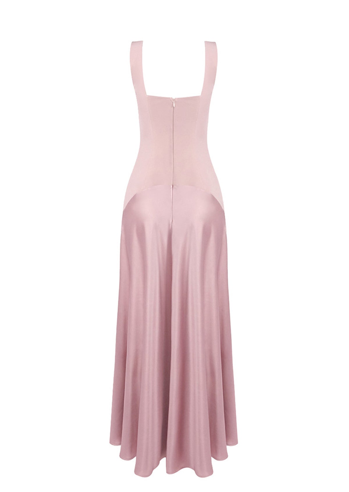 Midikleid in A-Linie mit Blumenmuster und Laternenärmeln