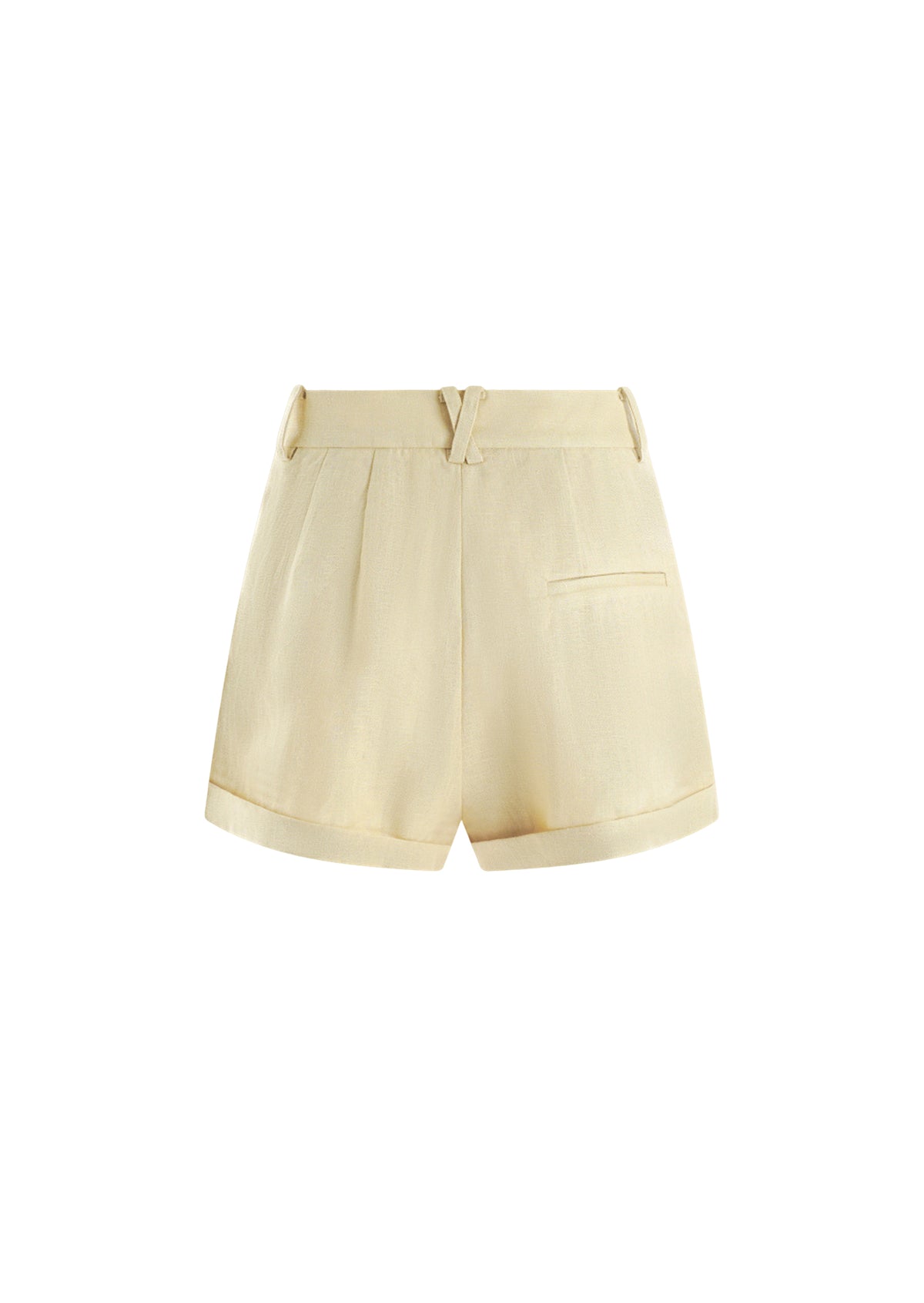 Aalam Long Sleeve Top & Shorts Set In Yellow