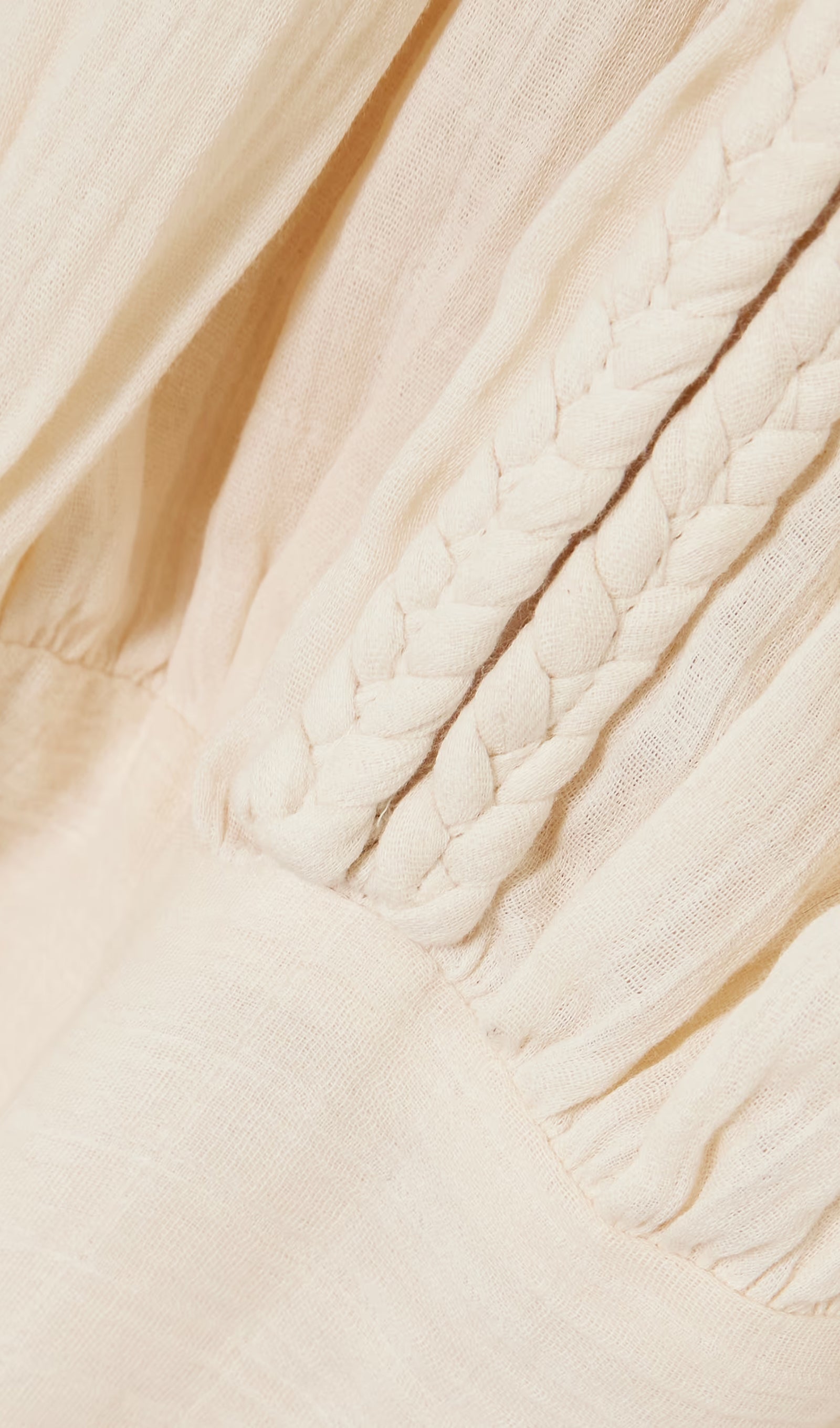 Midikleid in A-Linie mit Blumenmuster und Laternenärmeln