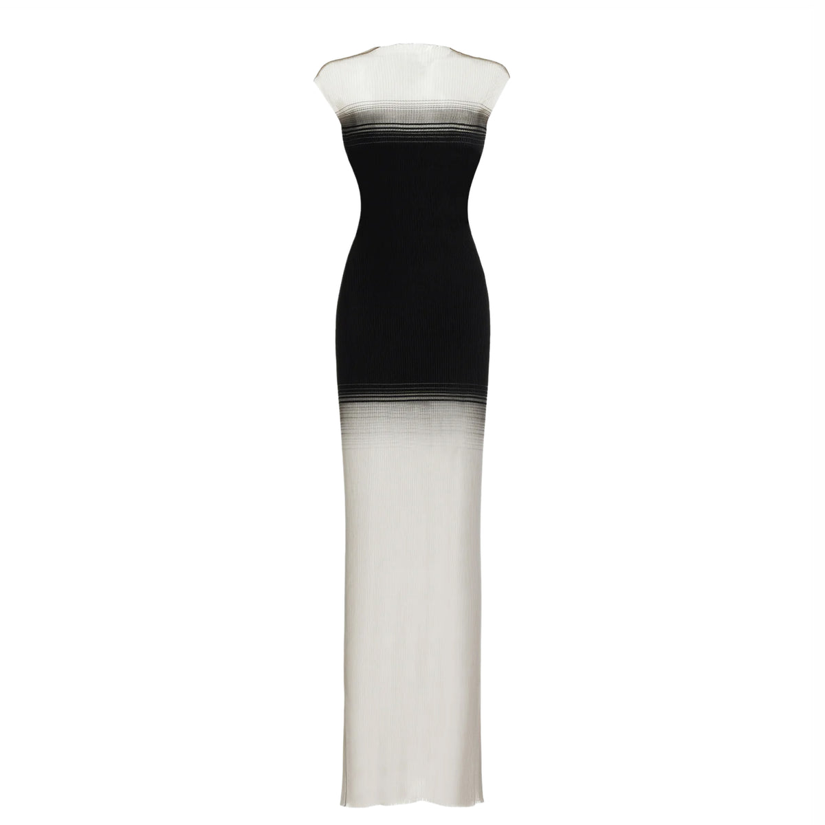 Midikleid in A-Linie mit Blumenmuster und Laternenärmeln