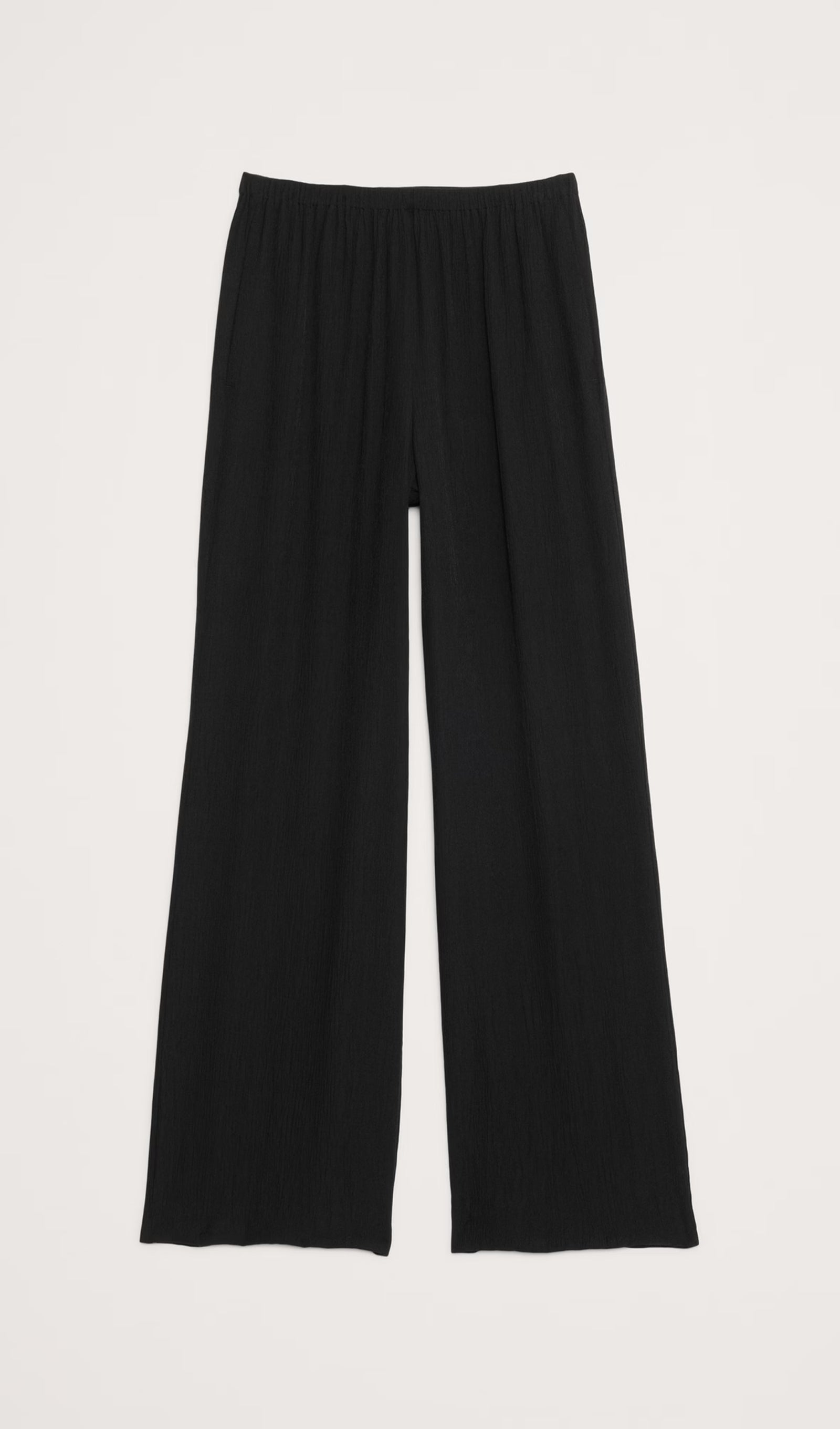 Tie Front Cropped Blazer & Wide Leg Pants Sets