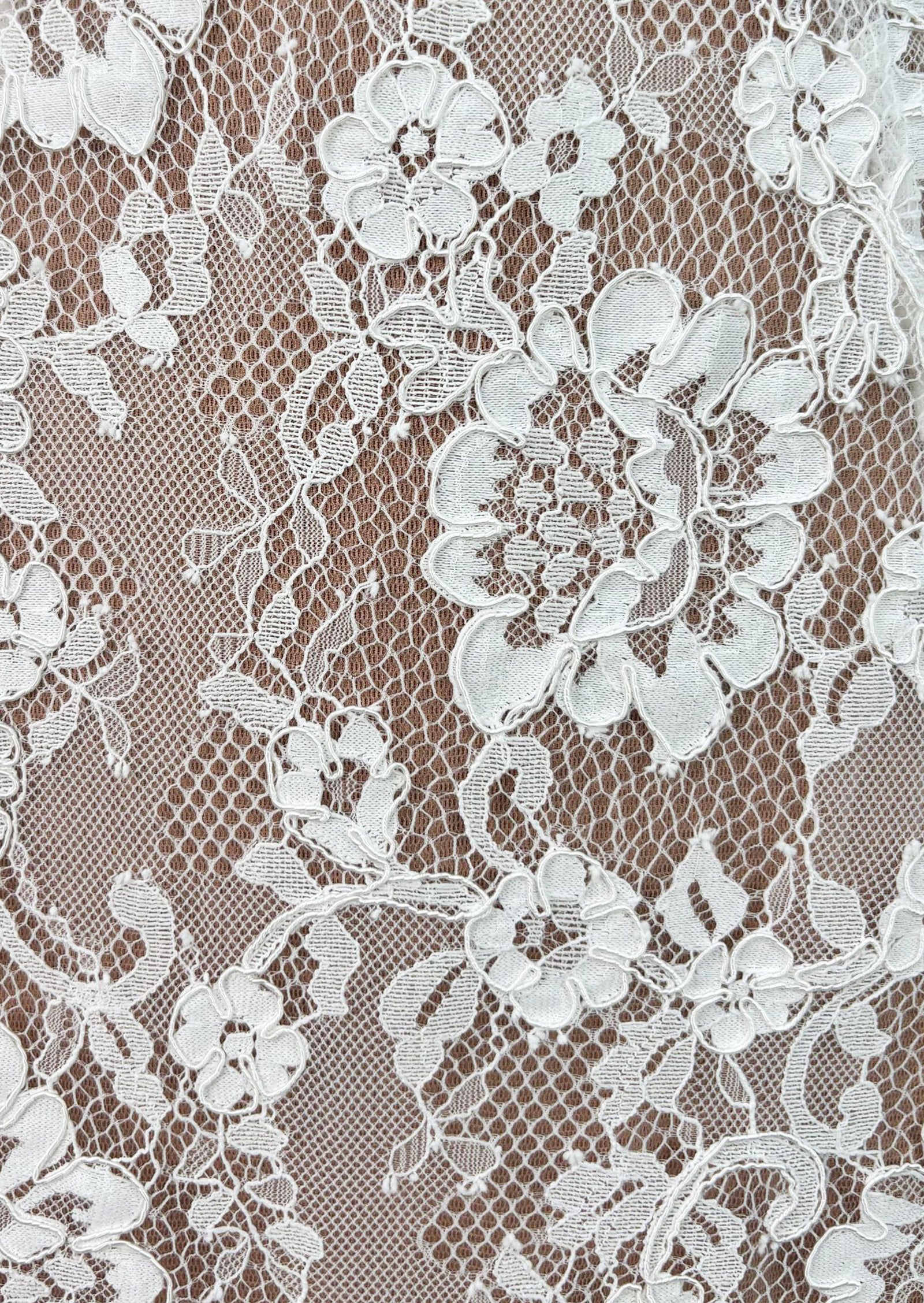 Zalor Short Sleeved Lace Maxi Dress In White