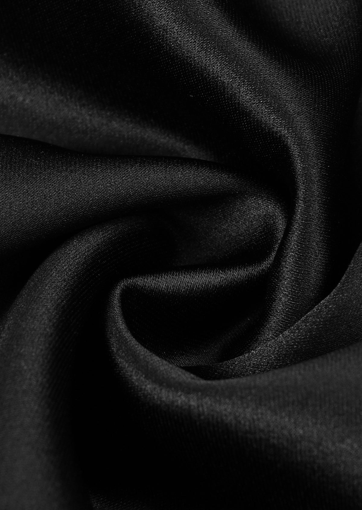 Badar Satin Halter Neck Maxi Dress In Black