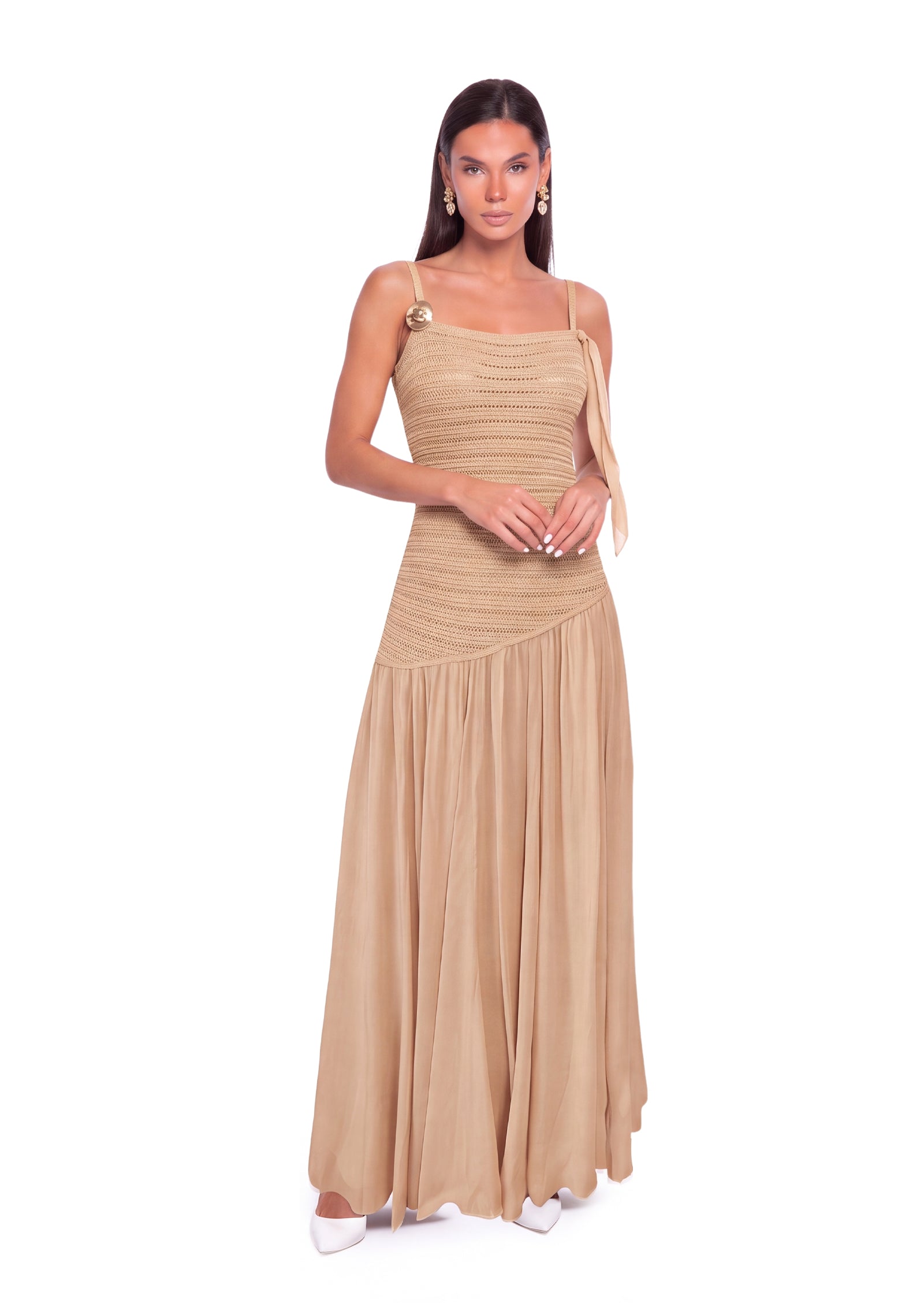 Ebenezer Knitted Sleeveless Maxi Dress
