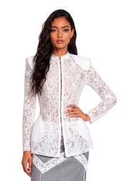Raanan Lace Long Sleeved Jacket