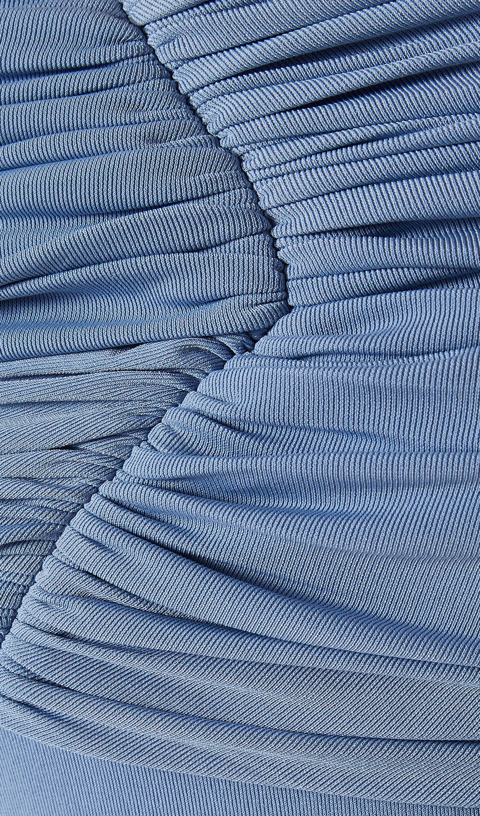 Midikleid in A-Linie mit Blumenmuster und Laternenärmeln