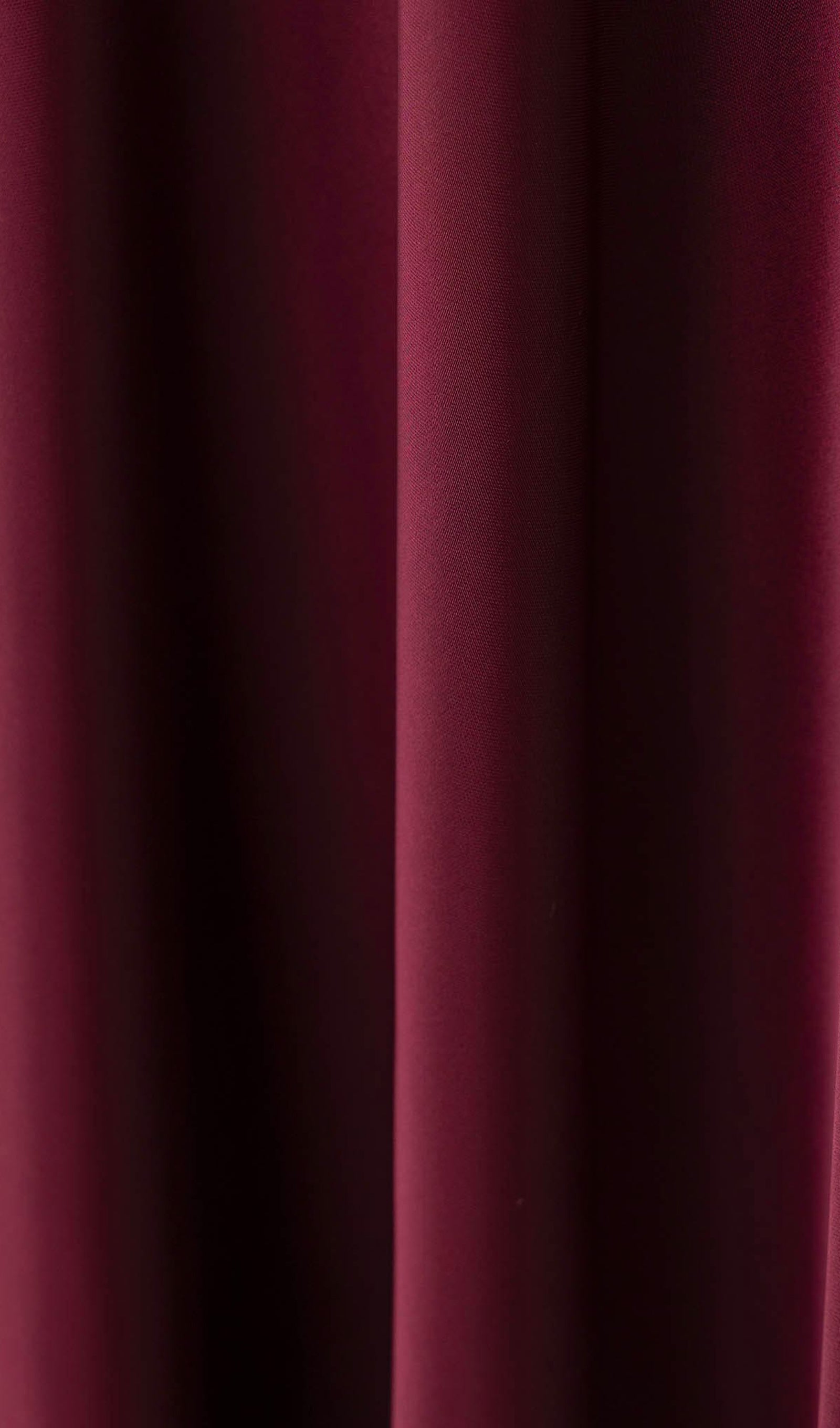 Midikleid in A-Linie mit Blumenmuster und Laternenärmeln