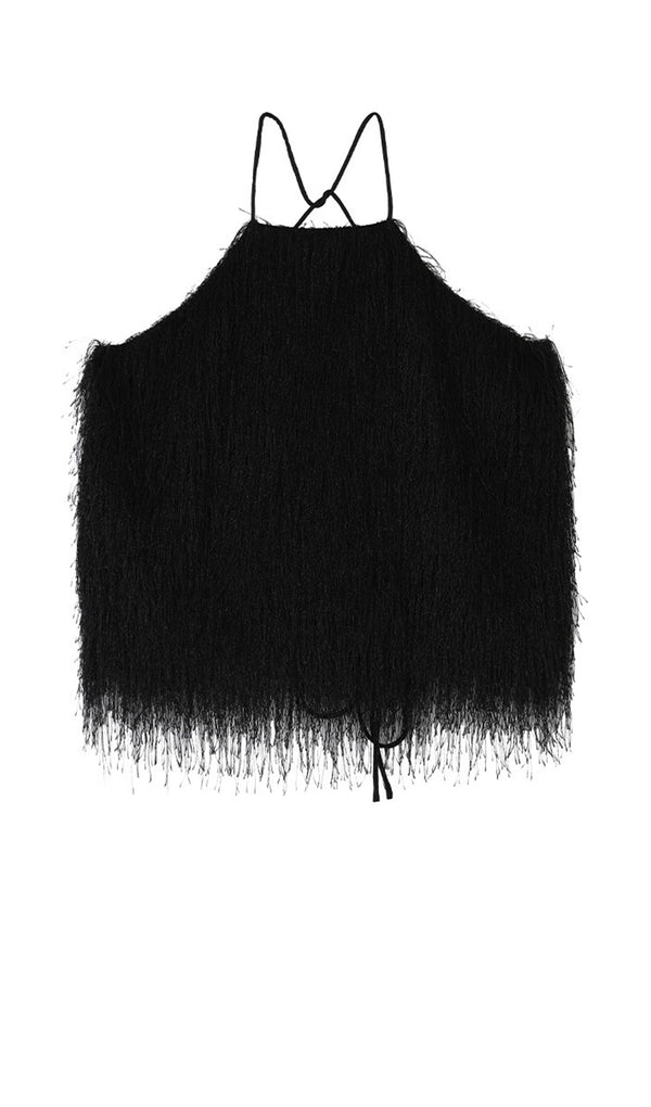 Solid Fit Fluff Slip Top