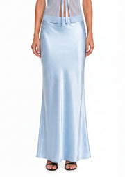 Midikleid in A-Linie mit Blumenmuster und Laternenärmeln