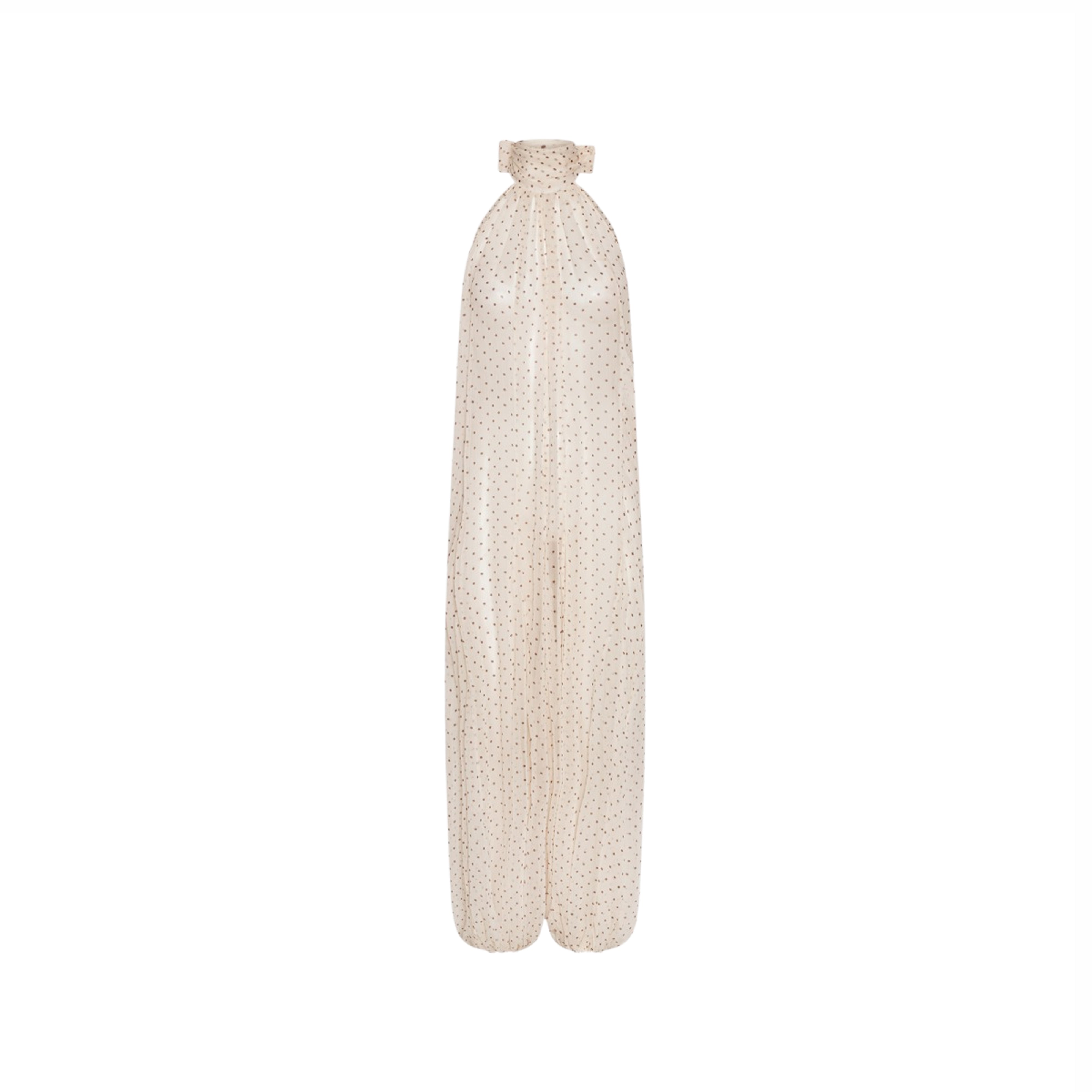 Abeytu Chiffon Balloon Jumpsuit