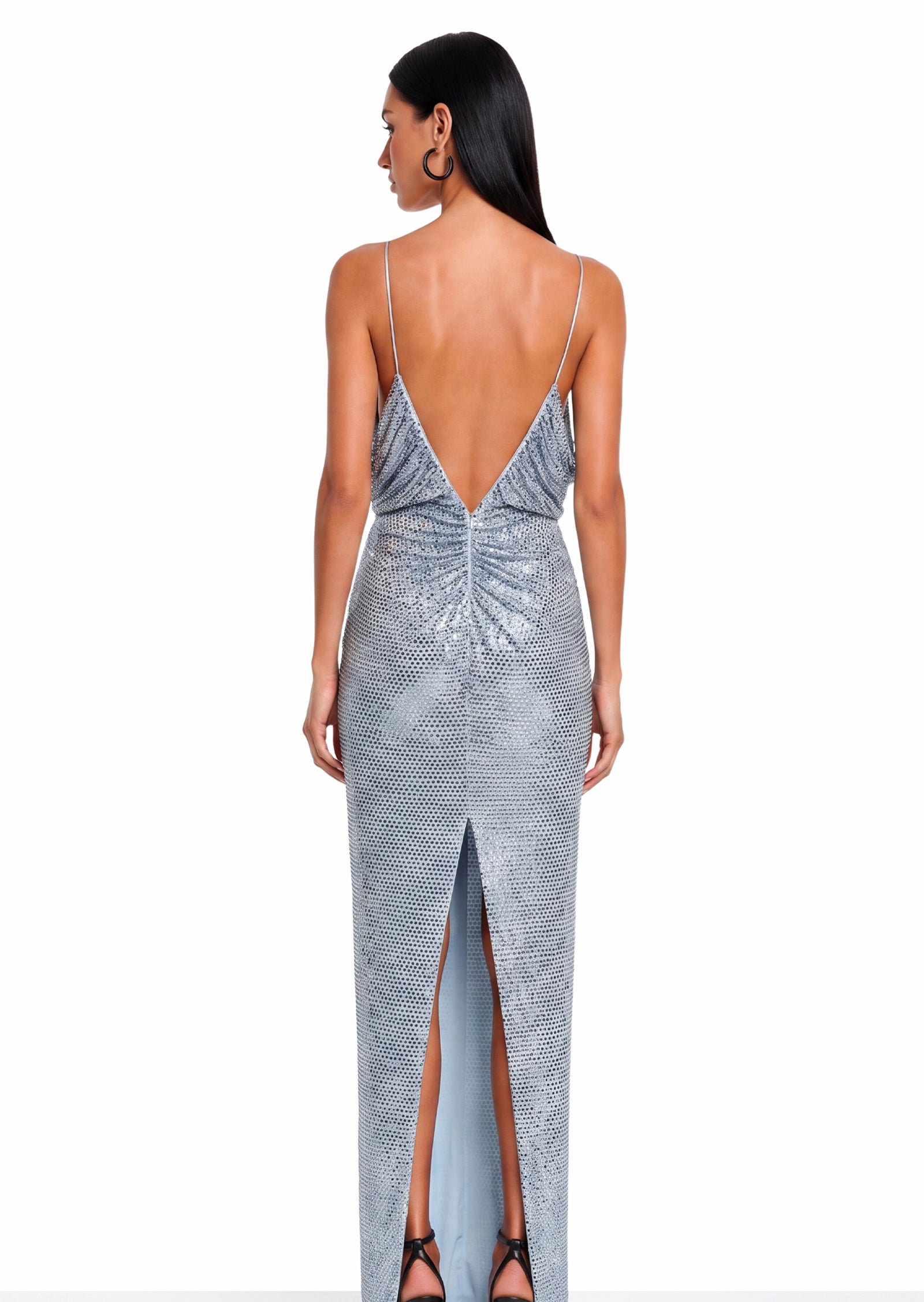 Dagny Rhinestone Sleeveless Maxi Dress