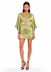 Padgett Cut-Out Mini Dress With Flowy Sleeves