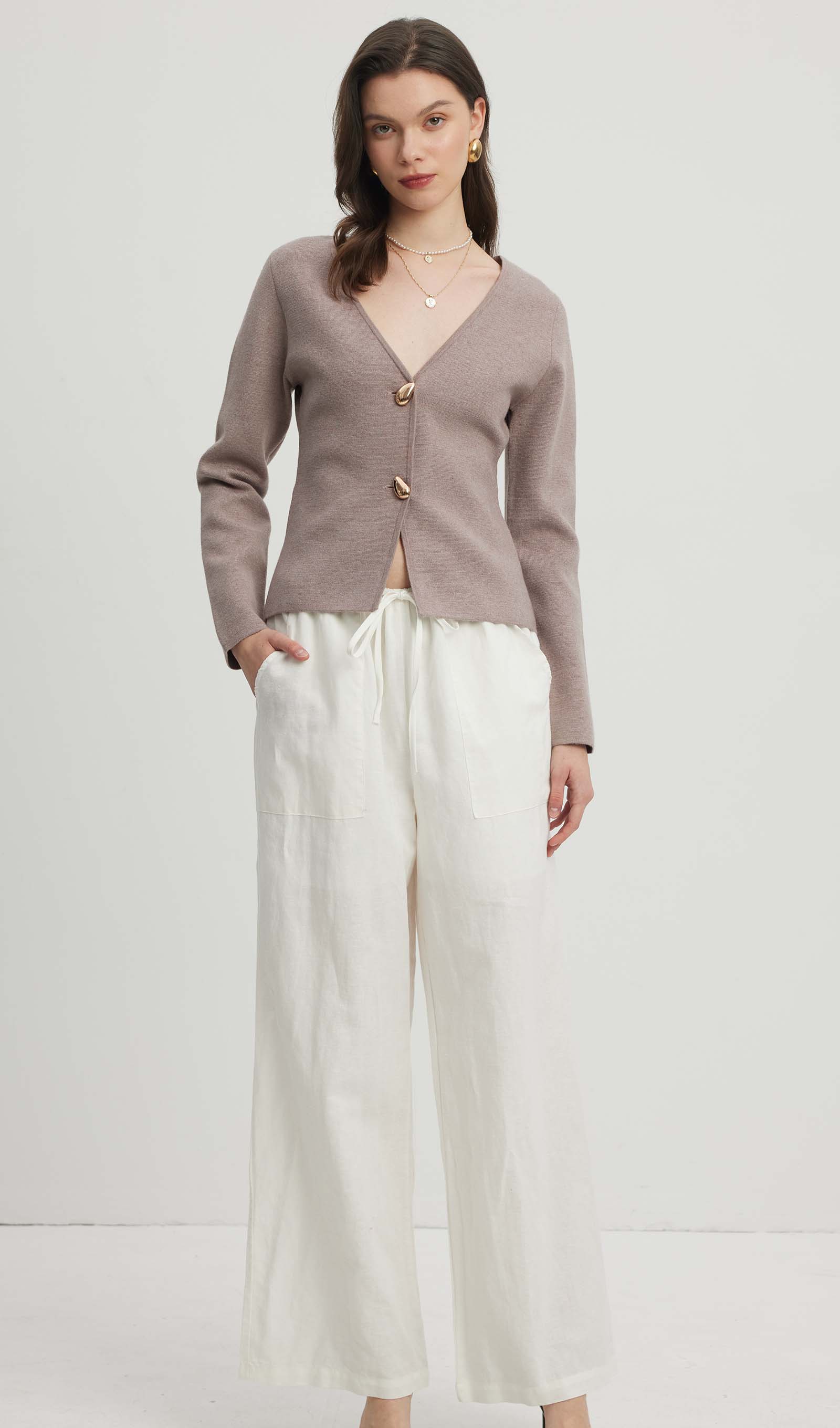 2-teiliges Outfit-Set aus Hawaiihemd und Hose