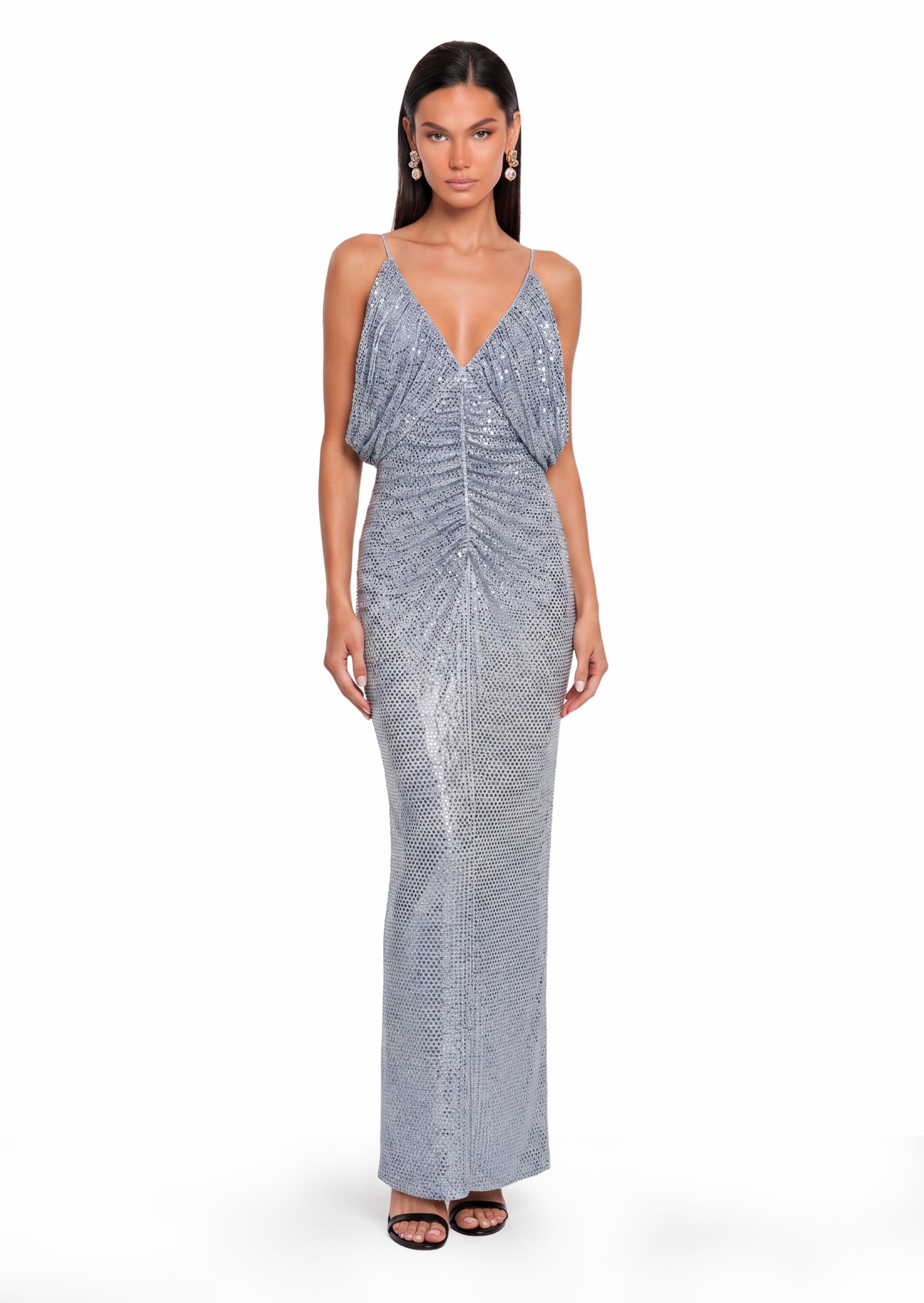 Dagny Rhinestone Sleeveless Maxi Dress
