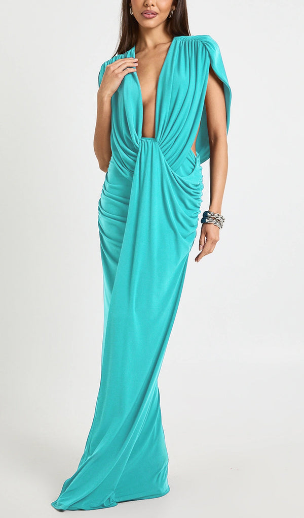 فستان قصير بقميص مزين بدانتيل صناعي 